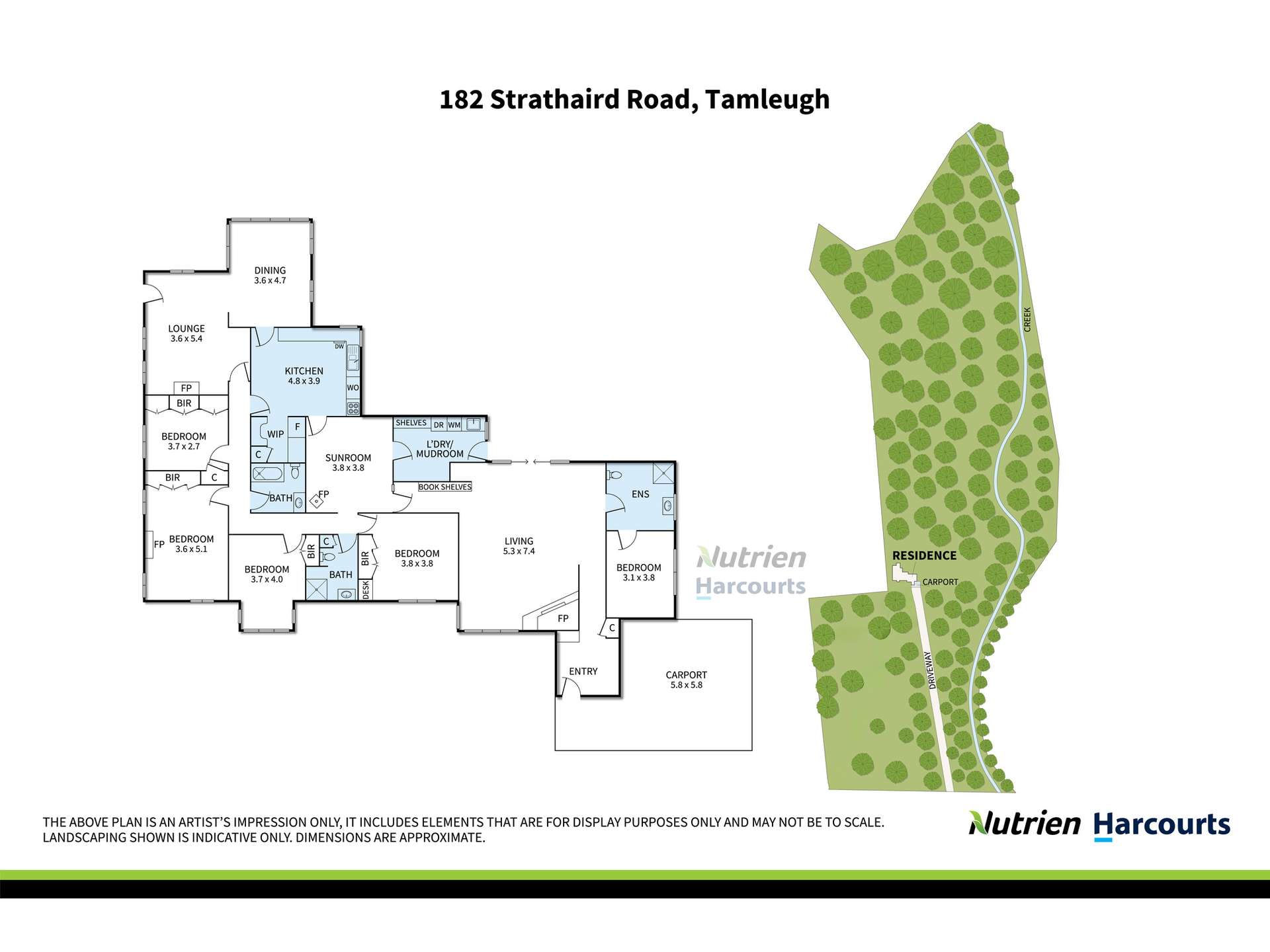182 Strathaird Road, Tamleugh For Sale by Farmbuy.com - floorplan 1