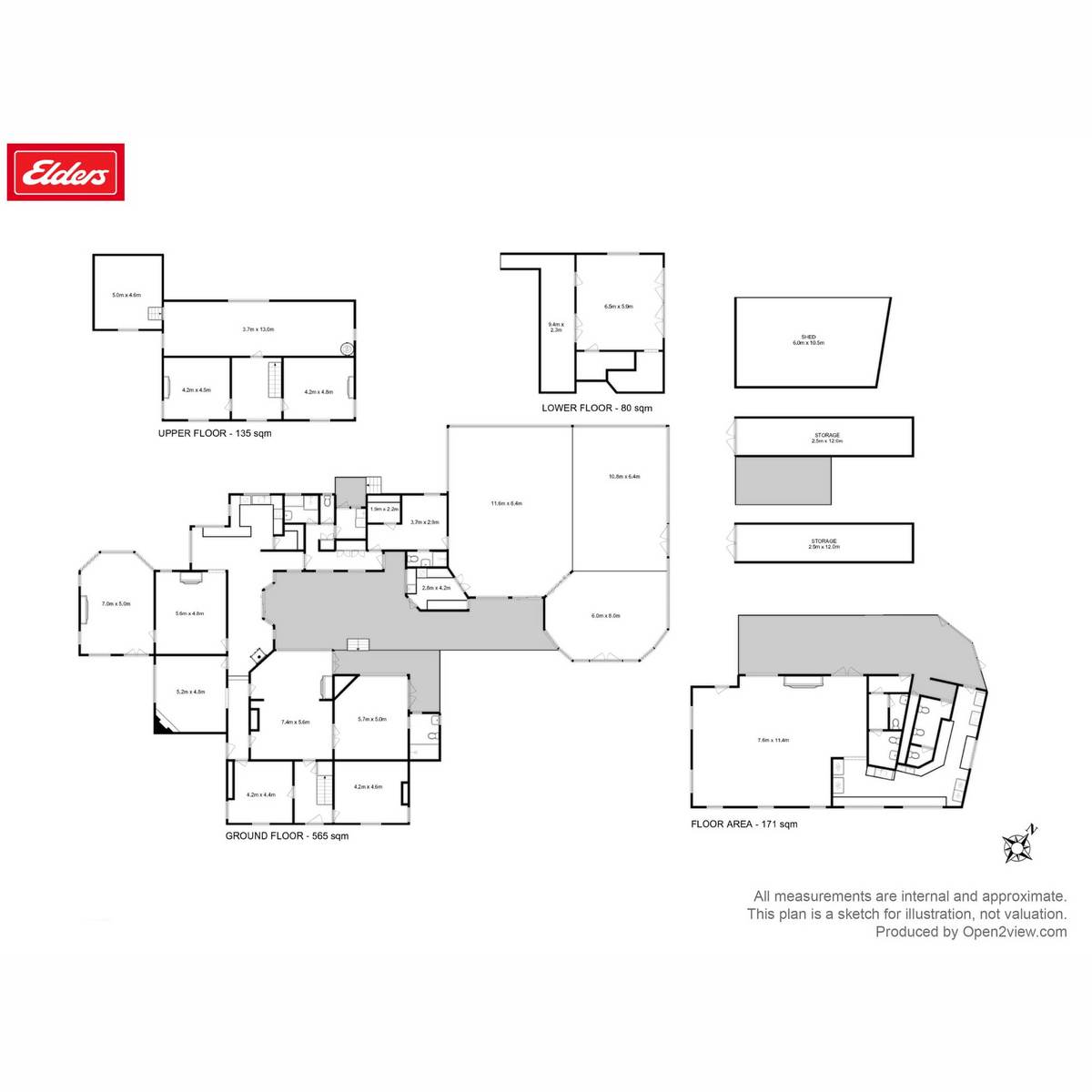 126 Stonefield Road, Brighton Sold by Farmbuy.com - floorplan 1