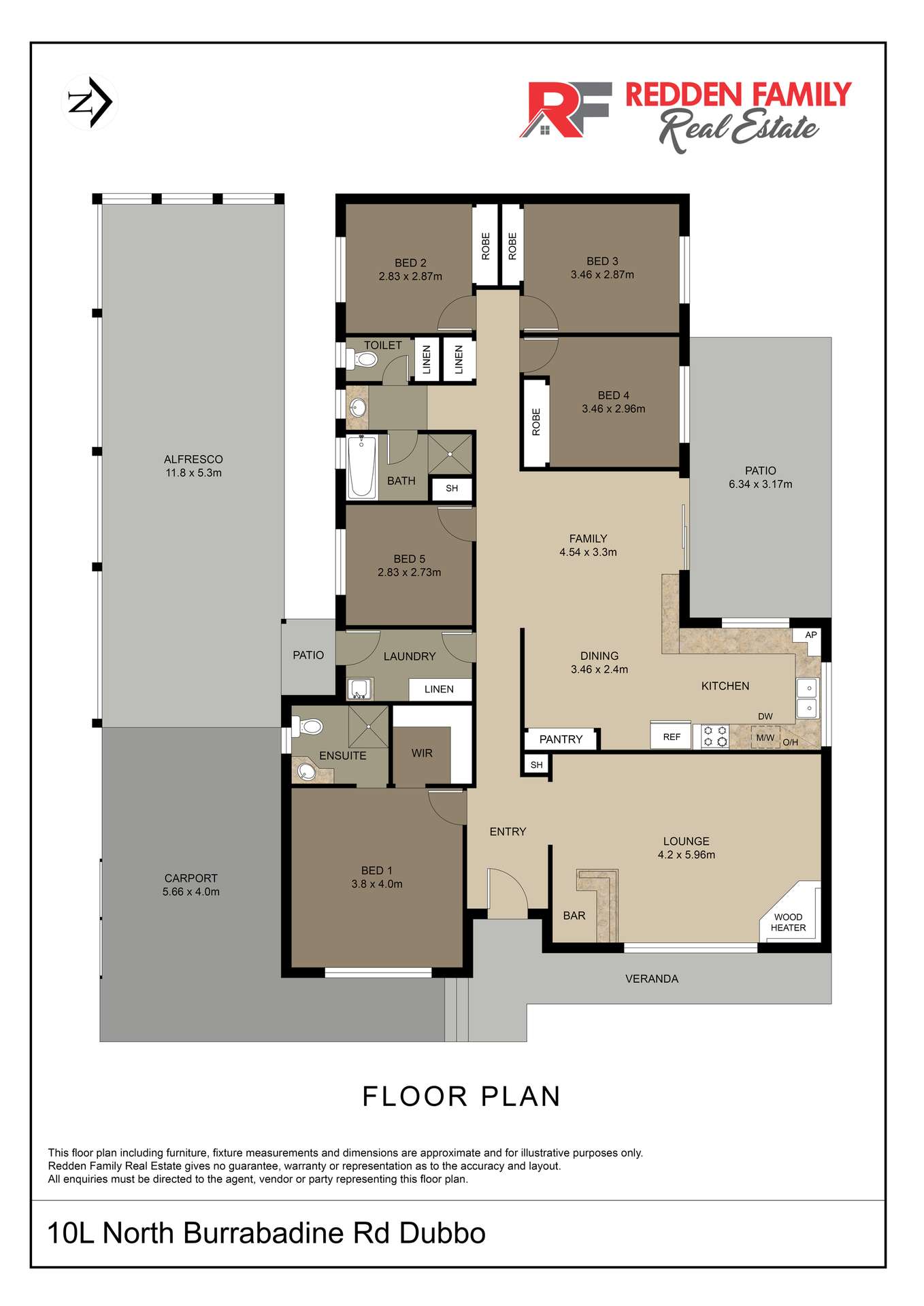 10L North Burrabadine Road, Dubbo Sold by Farmbuy.com - floorplan 1