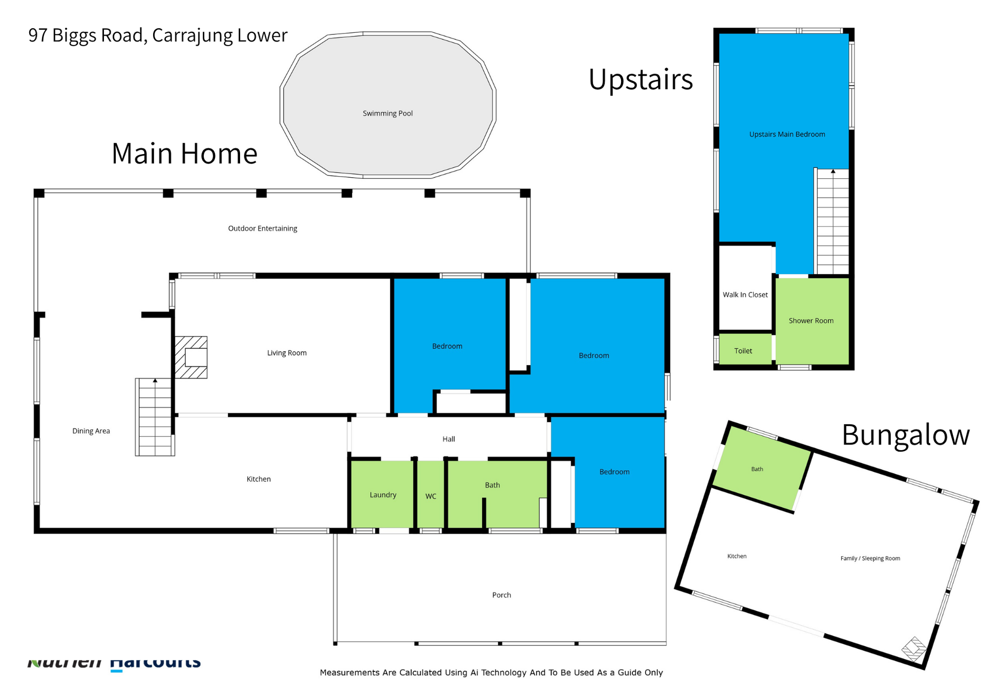 97 Biggs Road, Carrajung Lower For Sale by Farmbuy.com - floorplan 1