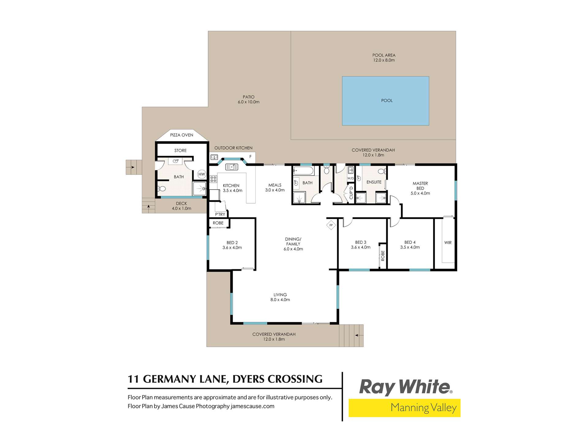 11 Germany Lane, Dyers Crossing Sold by Farmbuy.com - floorplan 1