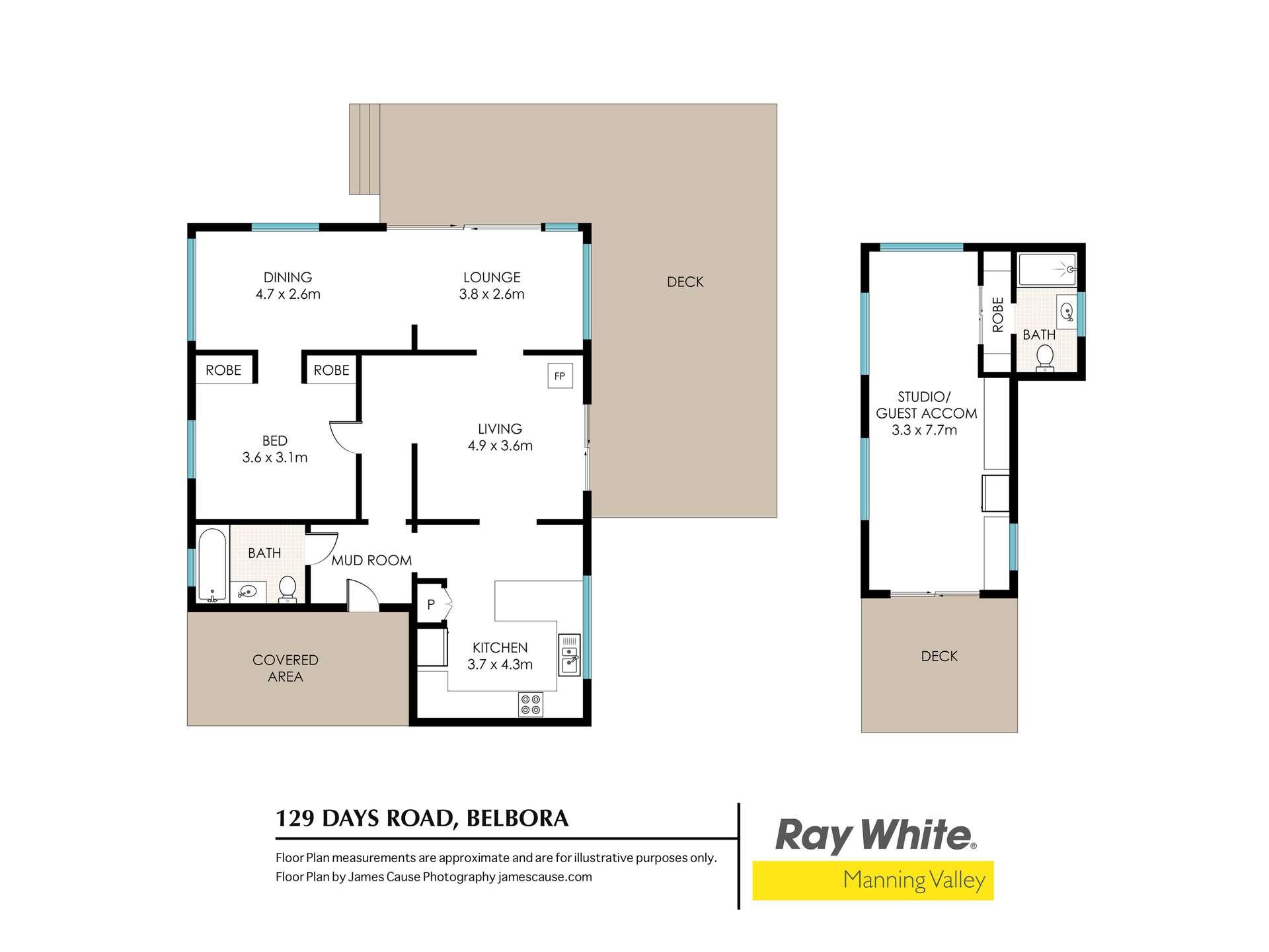 129 Days Road, Belbora Sold by Farmbuy.com - floorplan 1
