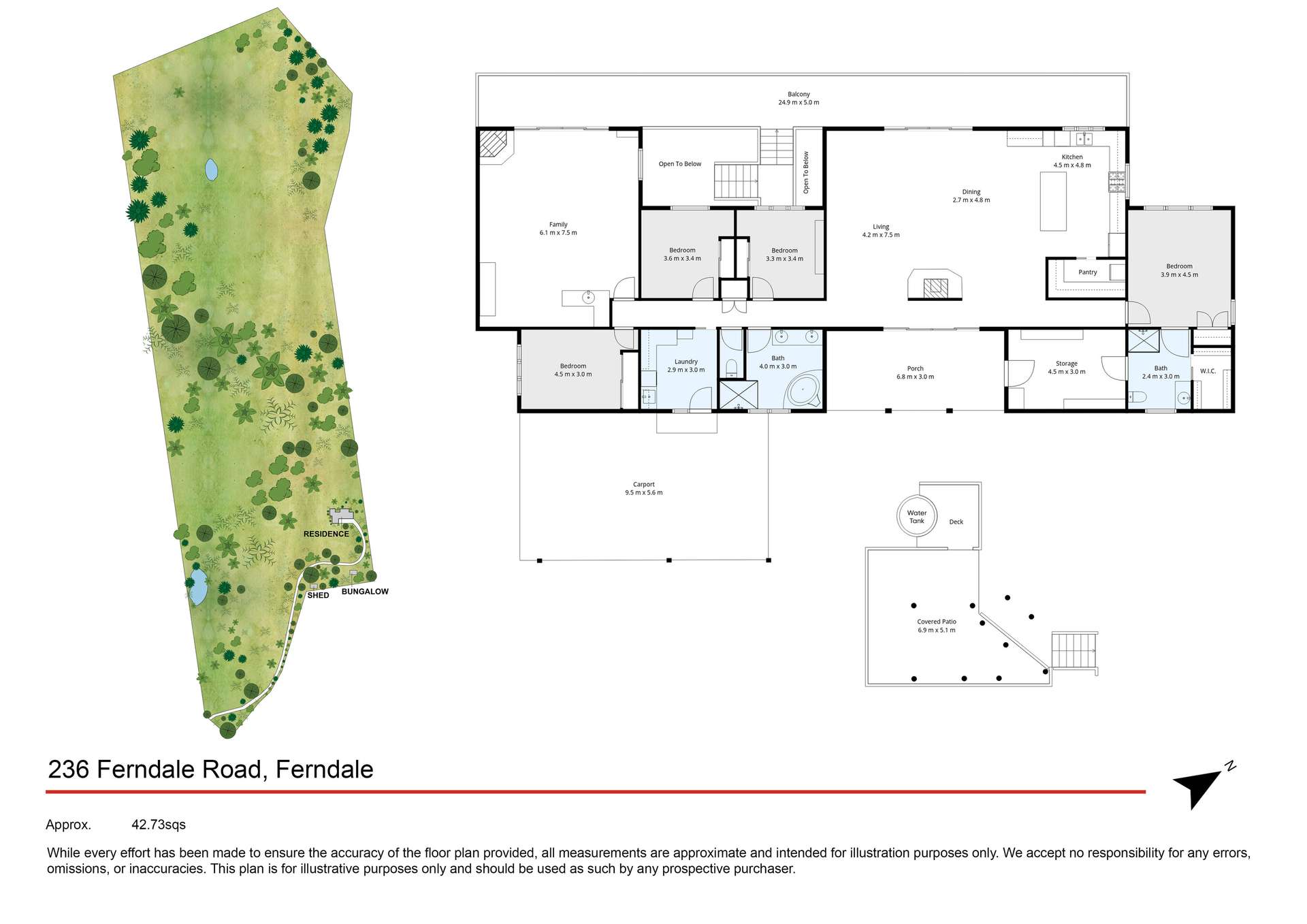 236 Ferndale Road, Ferndale Sold by Farmbuy.com - floorplan 1