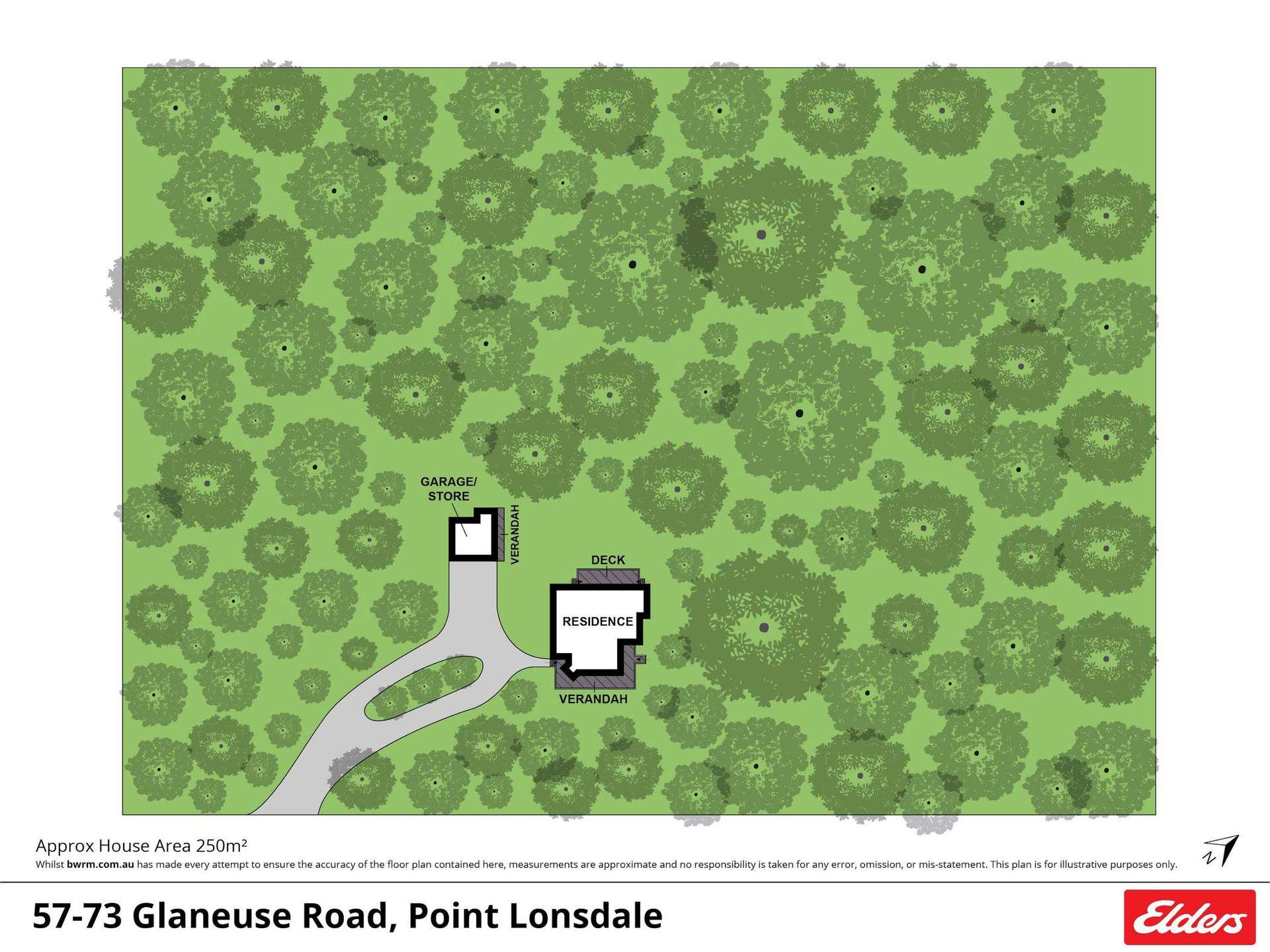 57-73 Glaneuse Road, Point Lonsdale For Sale by Farmbuy.com - floorplan 2