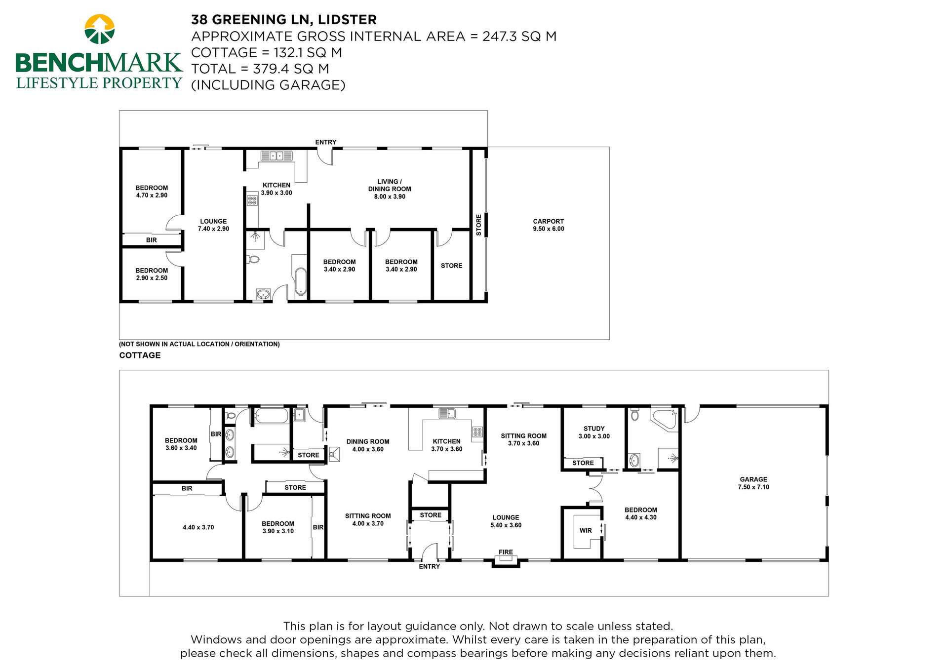 38 Greening Lane, Orange For Sale by Farmbuy.com - floorplan 1