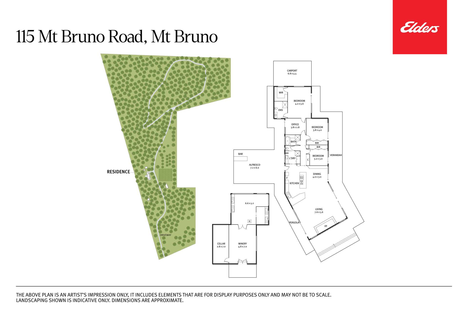 115 Mount Bruno Road, Mount Bruno For Sale by Farmbuy.com - floorplan 1
