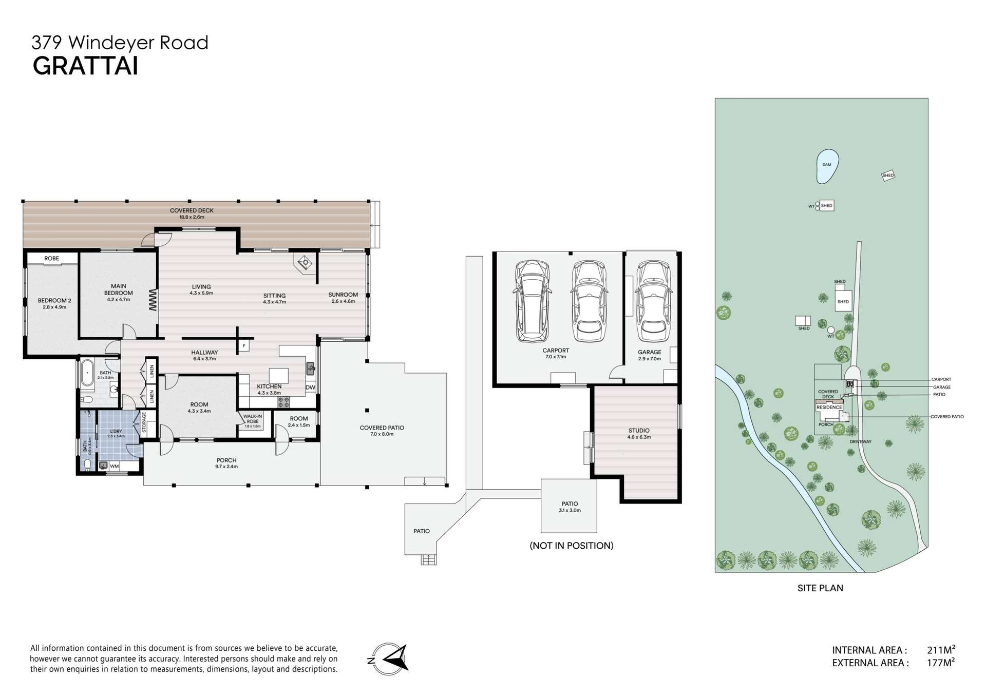 379 Windeyer Road, Mudgee For Sale by Farmbuy.com - floorplan 1