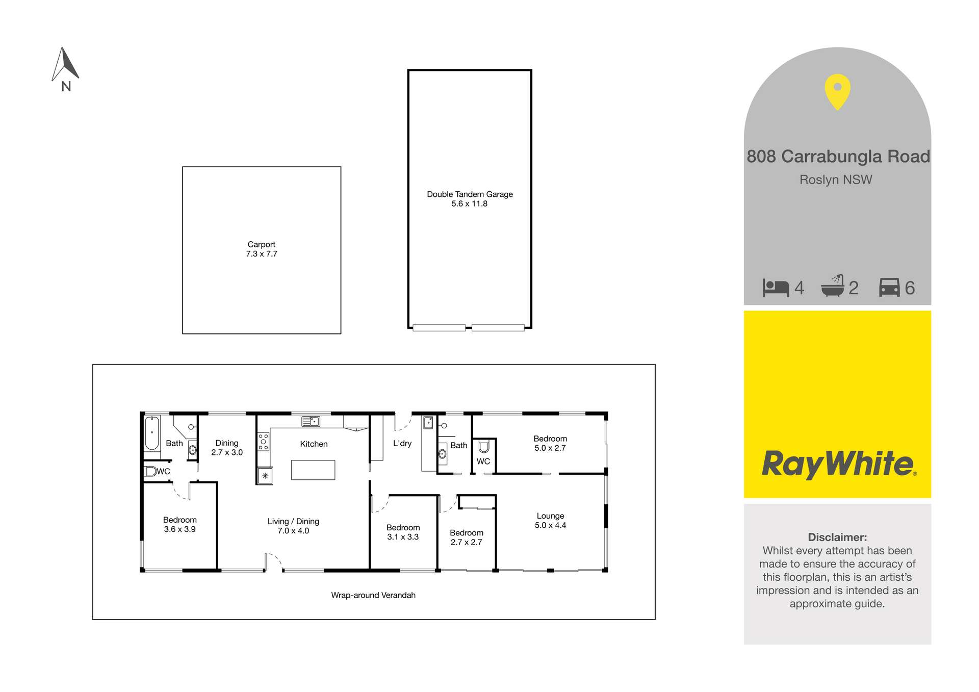 808 Carrabungla Road, Roslyn Via, Crookwell For Sale by Farmbuy.com - floorplan 1