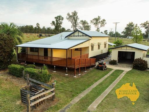 Farm Sold - QLD - Sandy Ridges - 4615 - Ready for Cultivation & Country Living on Barkers Creek Black Soil Flats 