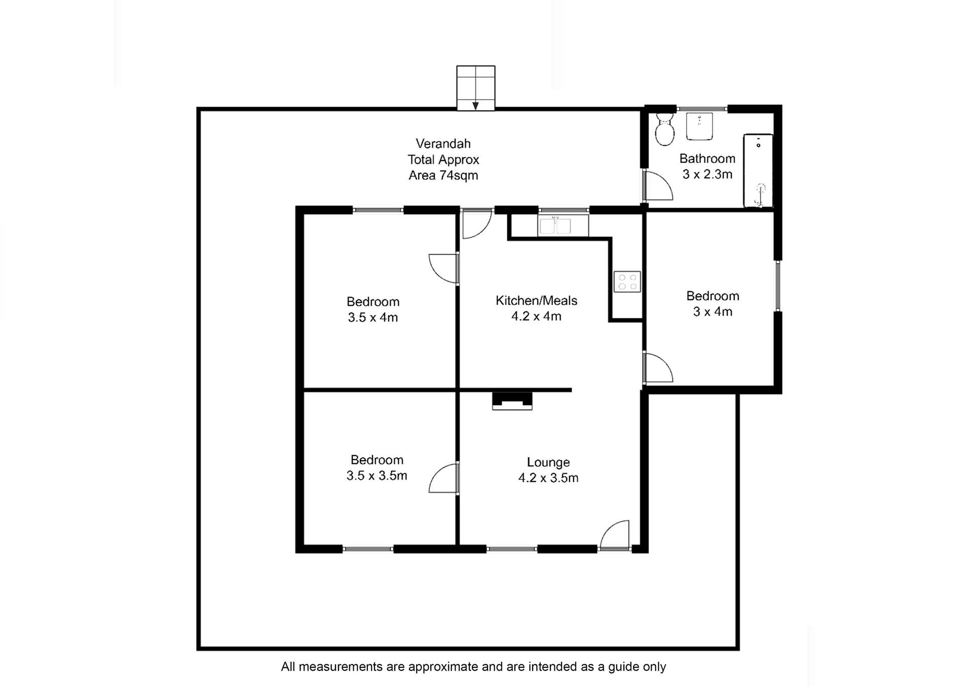 154 Jersey Place, Cobargo For Sale by Farmbuy.com - floorplan 2