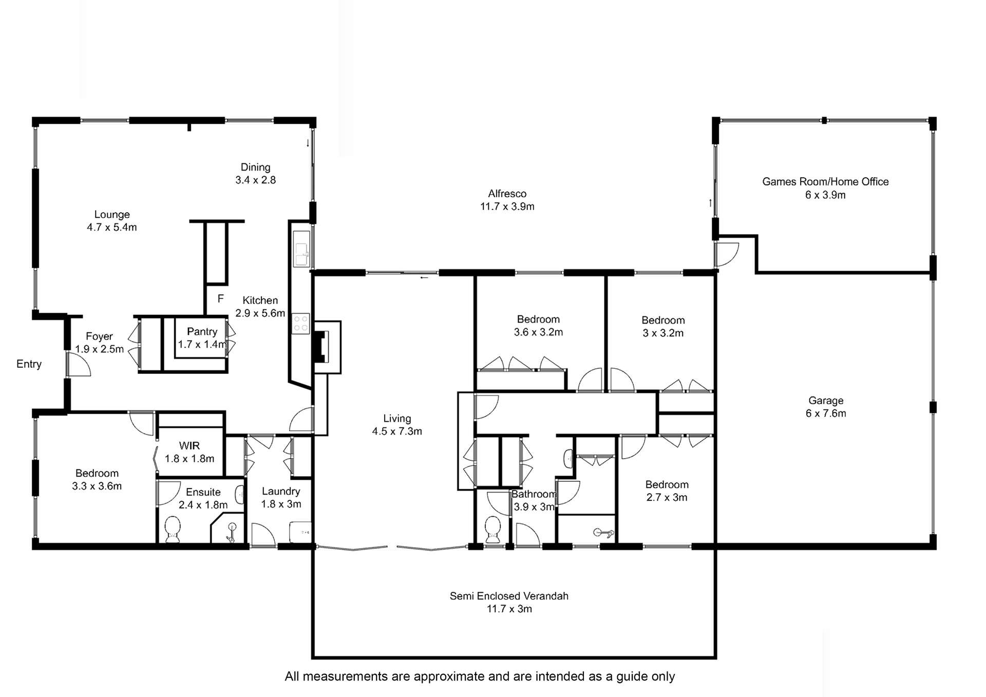 154 Jersey Place, Cobargo For Sale by Farmbuy.com - floorplan 1