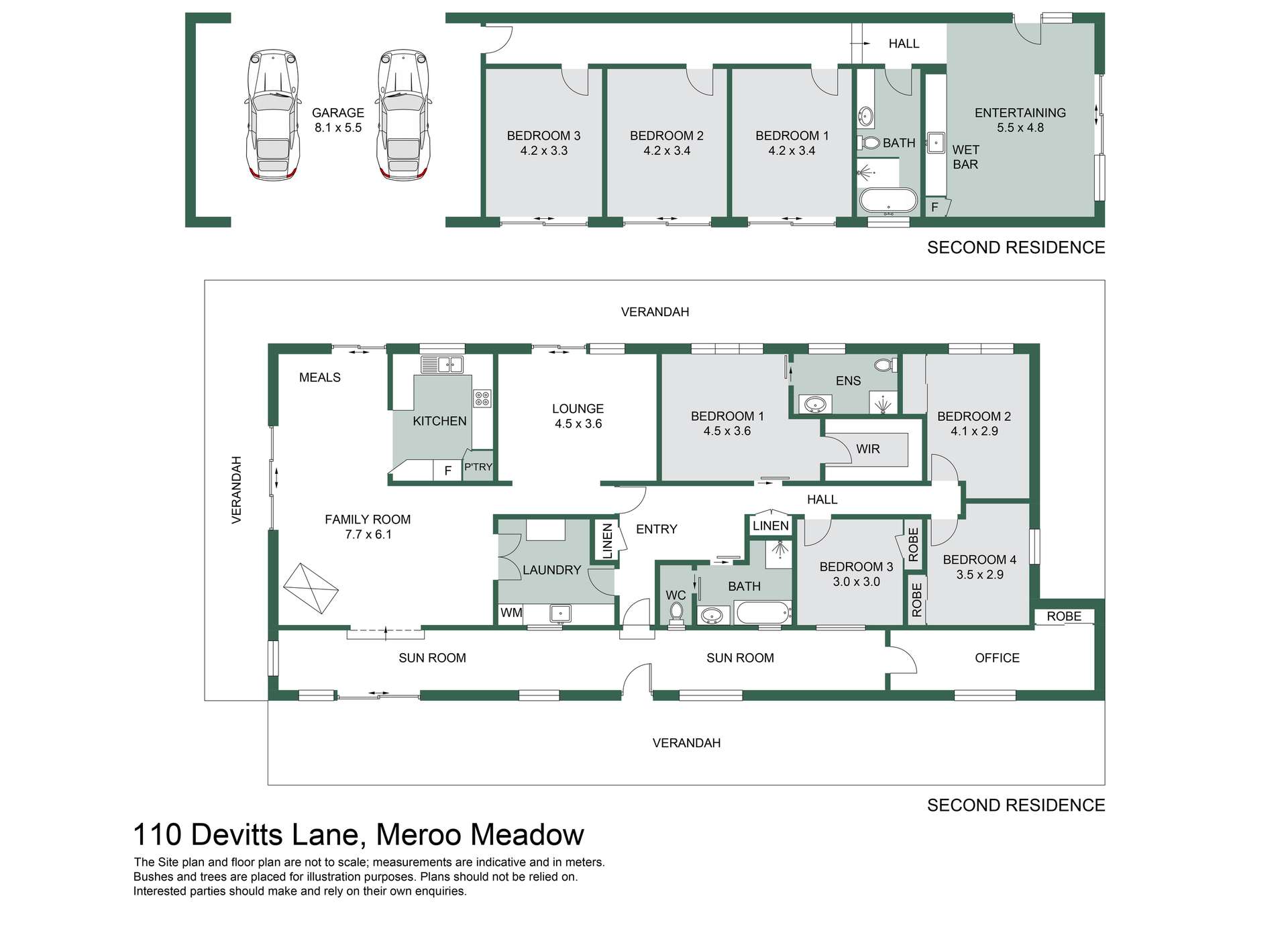 110 Devitts Lane, Meroo Meadow For Sale by Farmbuy.com - floorplan 2