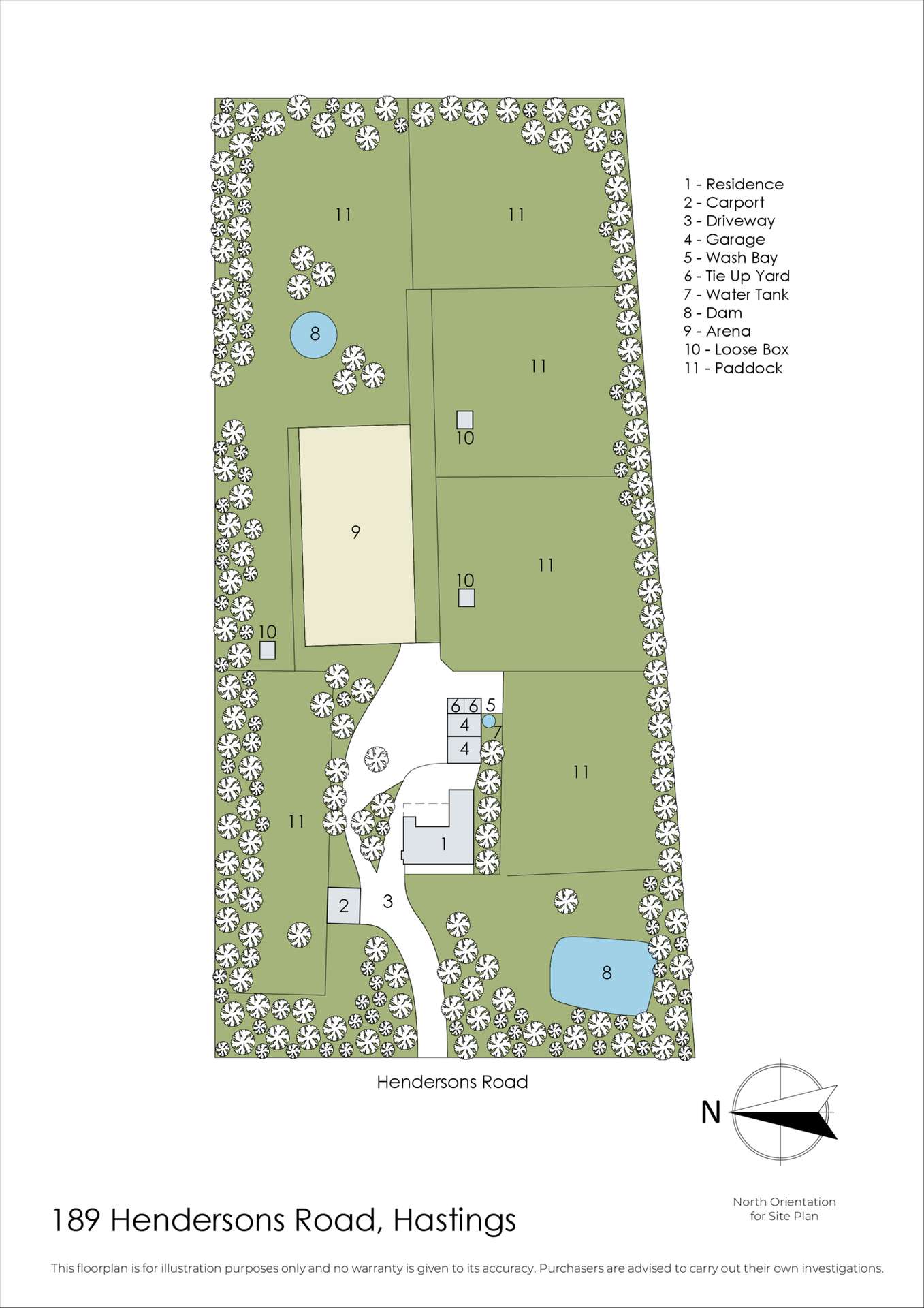 189 Hendersons Road, Hastings For Sale by Farmbuy.com - floorplan 2