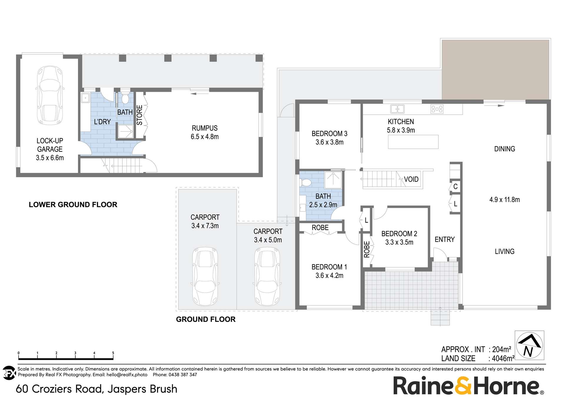 60 Croziers Road, Jaspers Brush For Sale by Farmbuy.com - floorplan 1