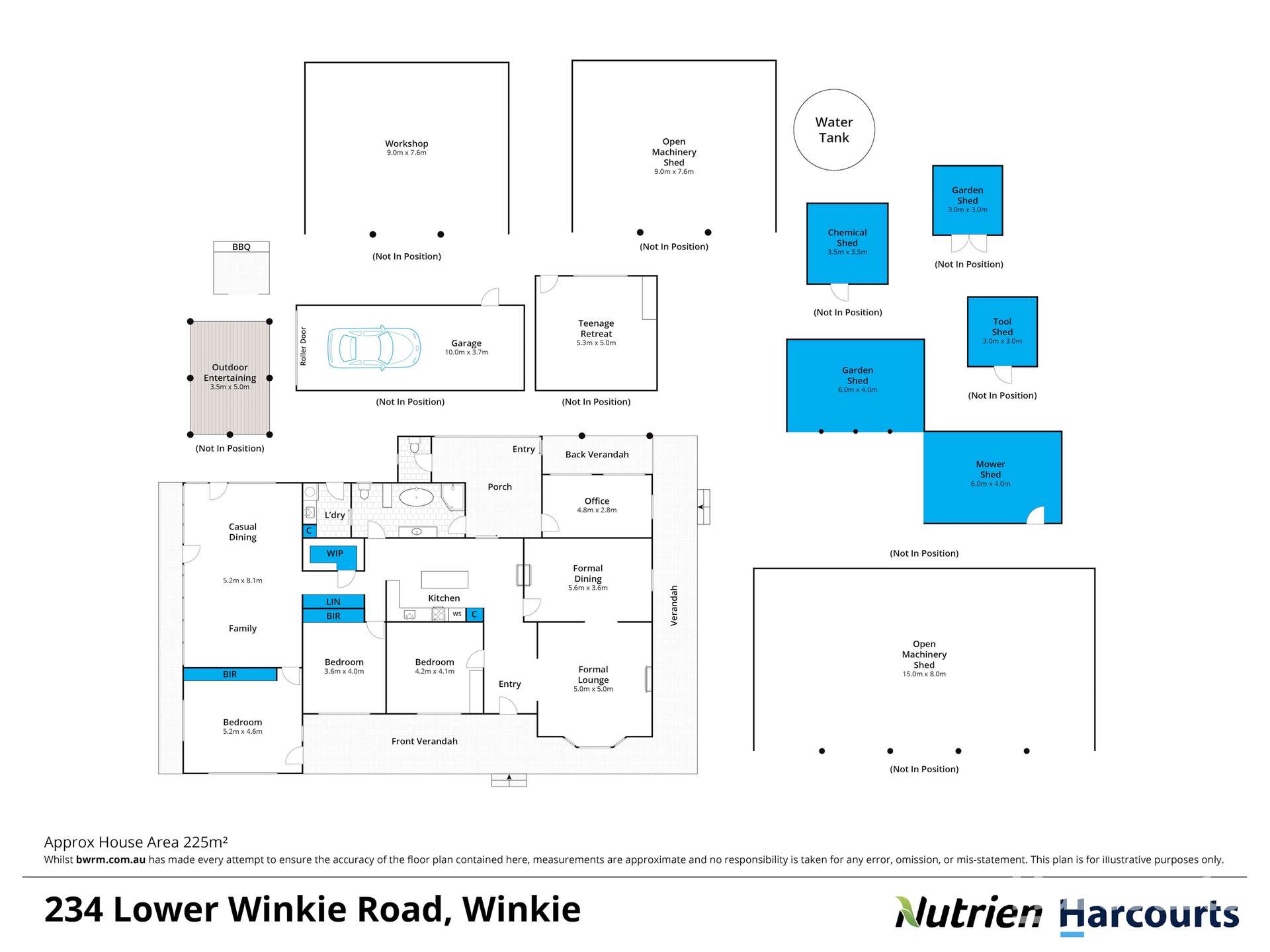 234 Lower Winkie, Winkie Sold by Farmbuy.com - floorplan 1