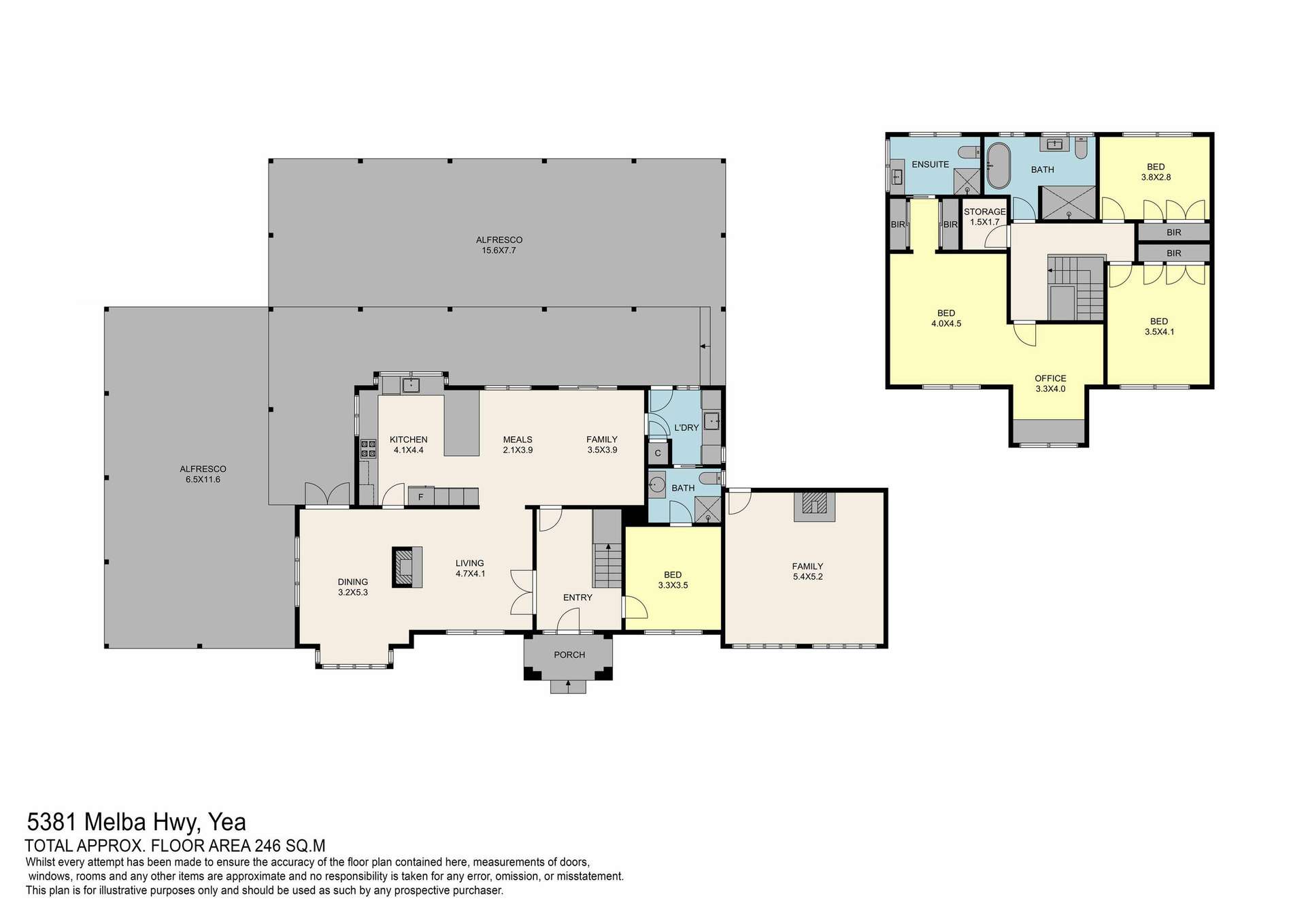 5381 Melba Highway, Yea For Sale by Farmbuy.com - floorplan 1