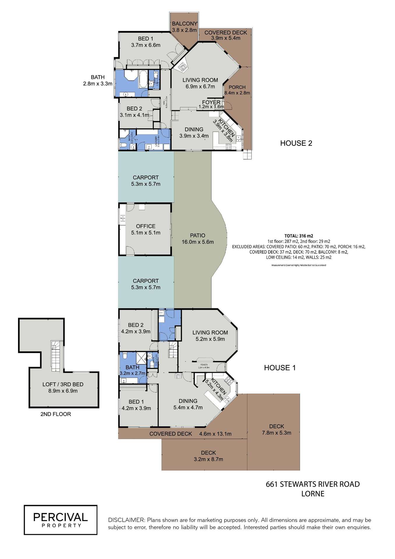 661 Stewarts River Road, Lorne Sold by Farmbuy.com - floorplan 1