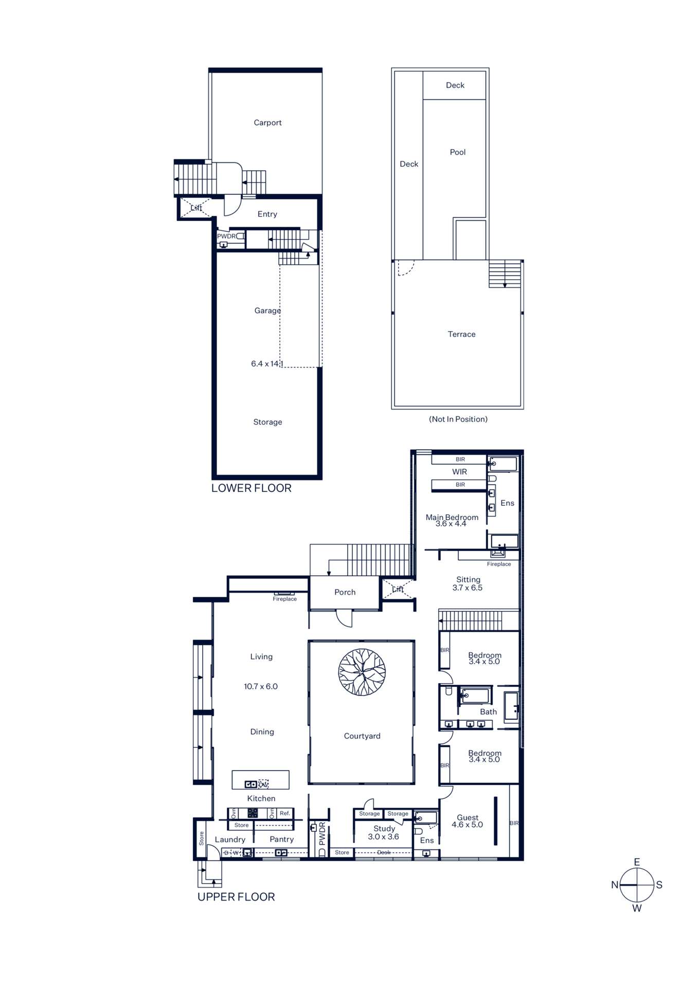 Lot 6, 422E Sandy Road, St Andrews Beach For Sale by Farmbuy.com - floorplan 2