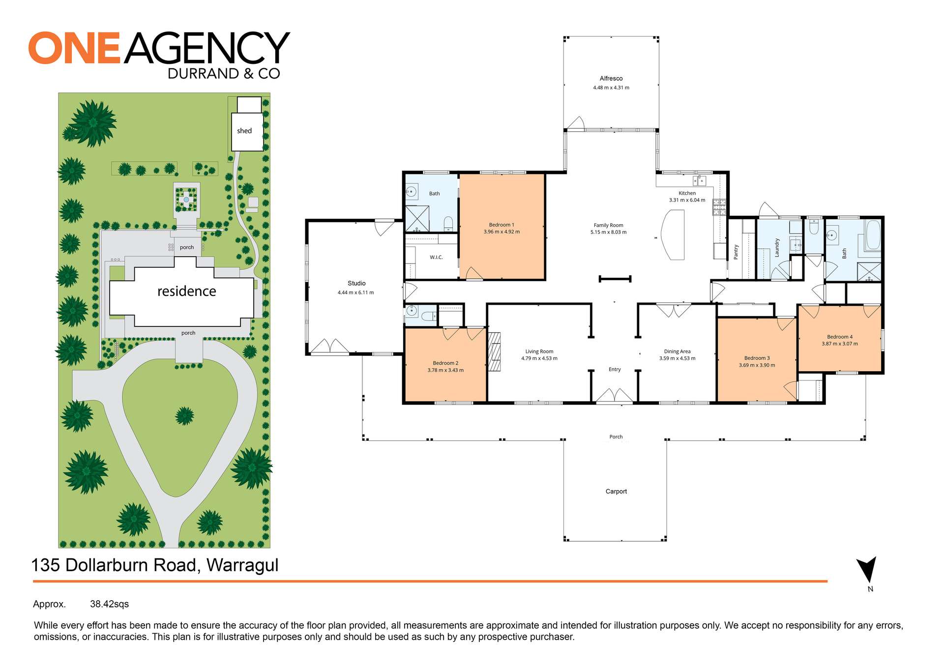 135 Dollarburn Road, Warragul Sold by Farmbuy.com - floorplan 1