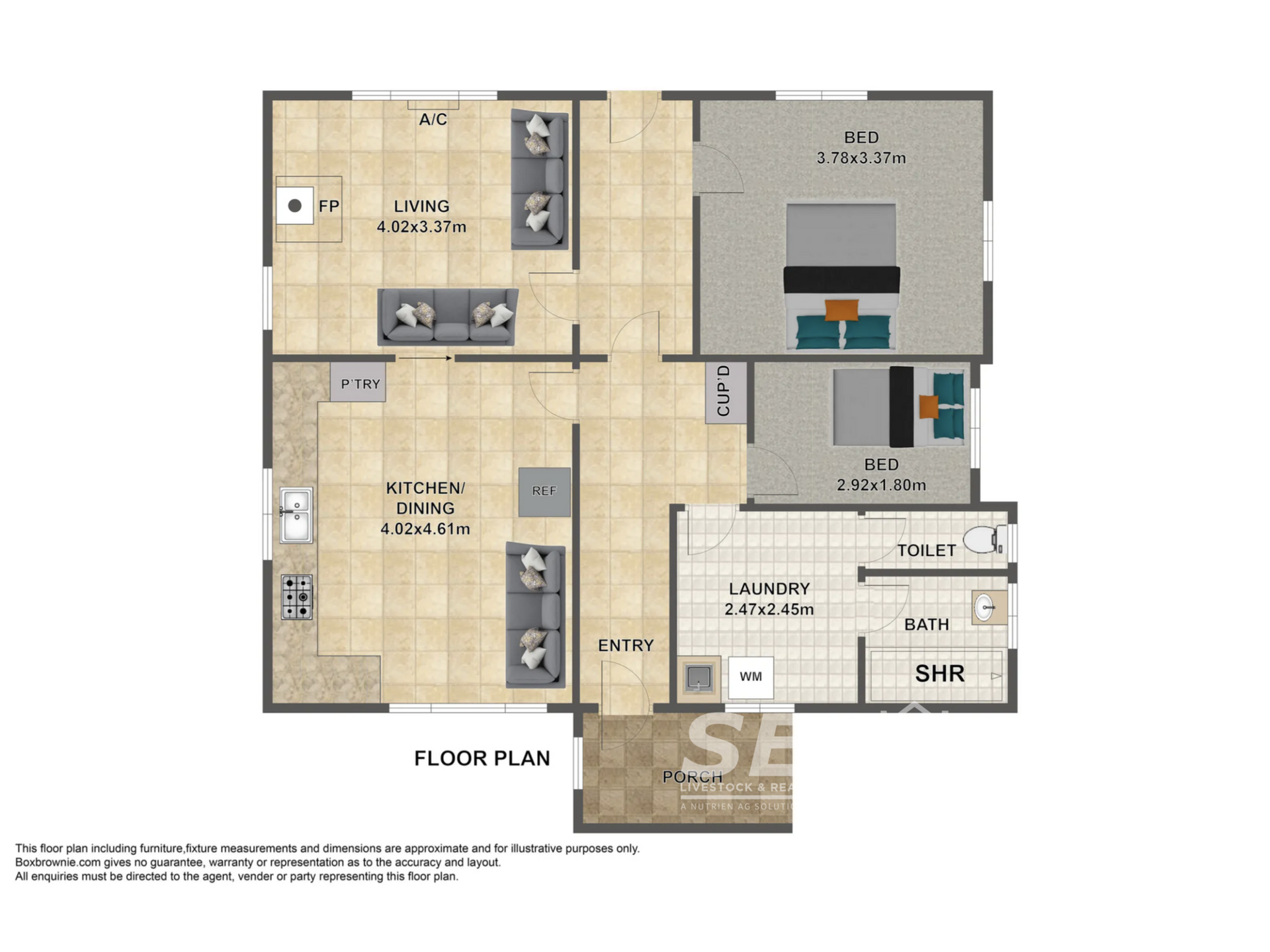 105 Holmes Road, Mardan For Sale by Farmbuy.com - floorplan 1