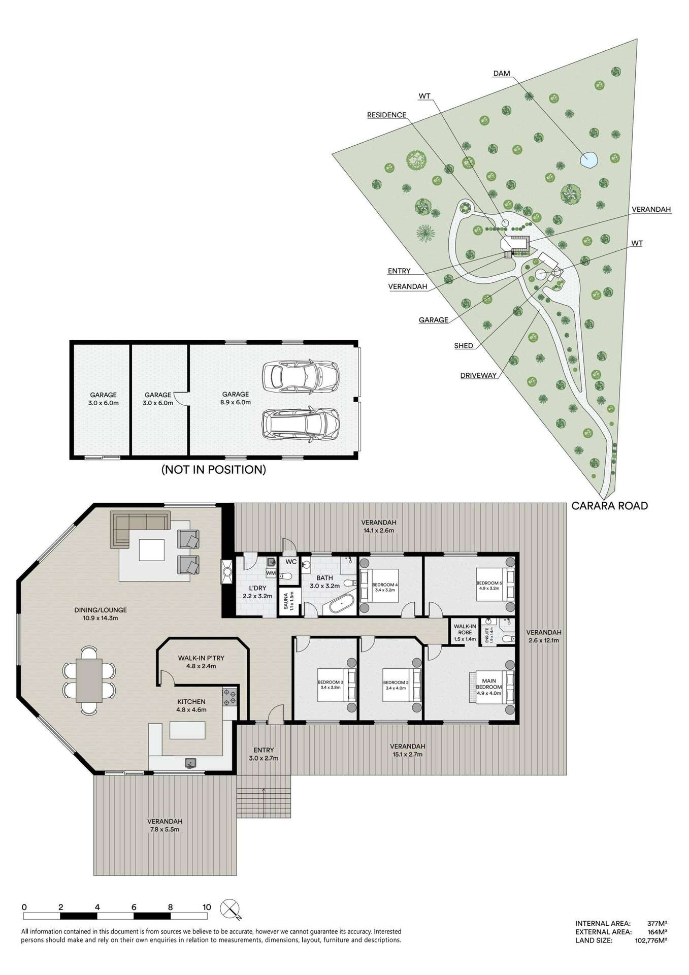 90 Carara Road, Mudgee Sold by Farmbuy.com - floorplan 1