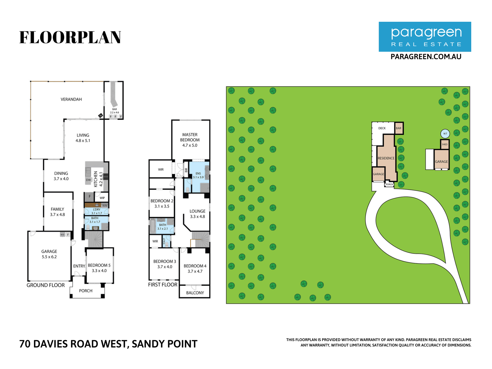 70 Davies Road West, Sandy Point For Sale by Farmbuy.com - floorplan 1