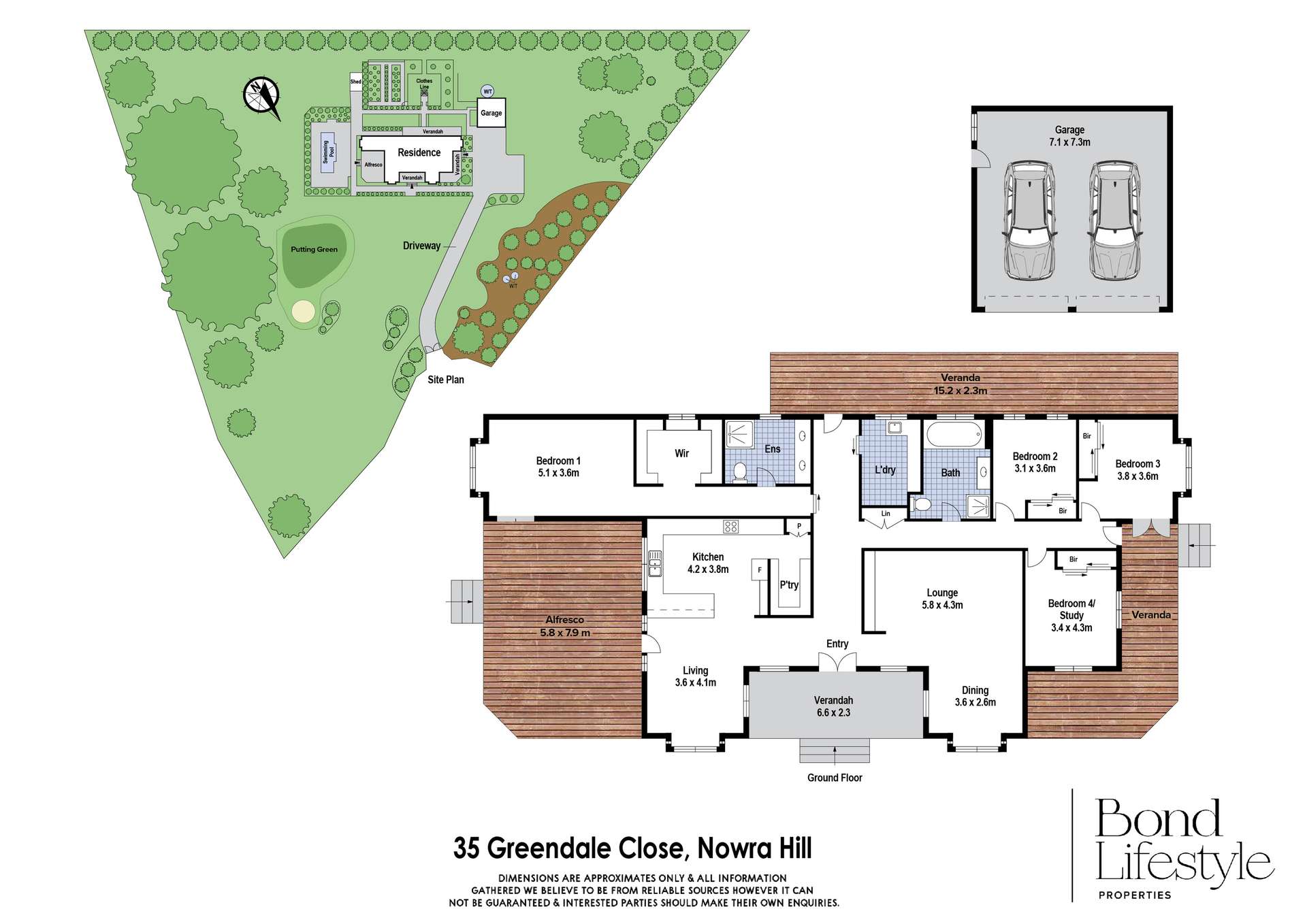 35 Greendale Close, Nowra Hill For Sale by Farmbuy.com - floorplan 1