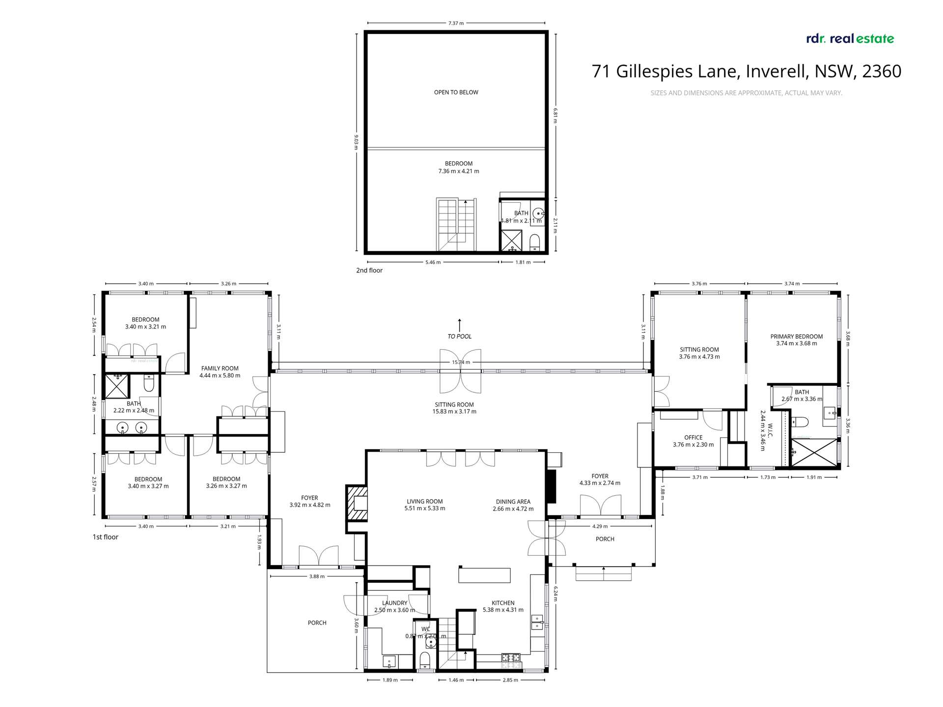 71 Gillespies Lane, Inverell For Sale by Farmbuy.com - floorplan 1