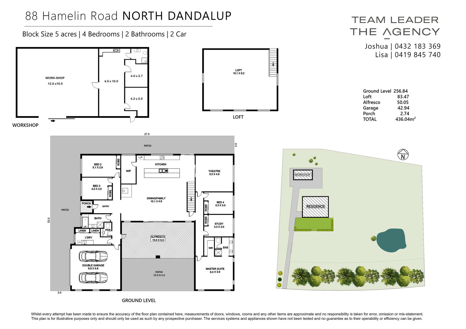 Lot 88 Hamelin Road, North Dandalup Sold by Farmbuy.com - floorplan 1