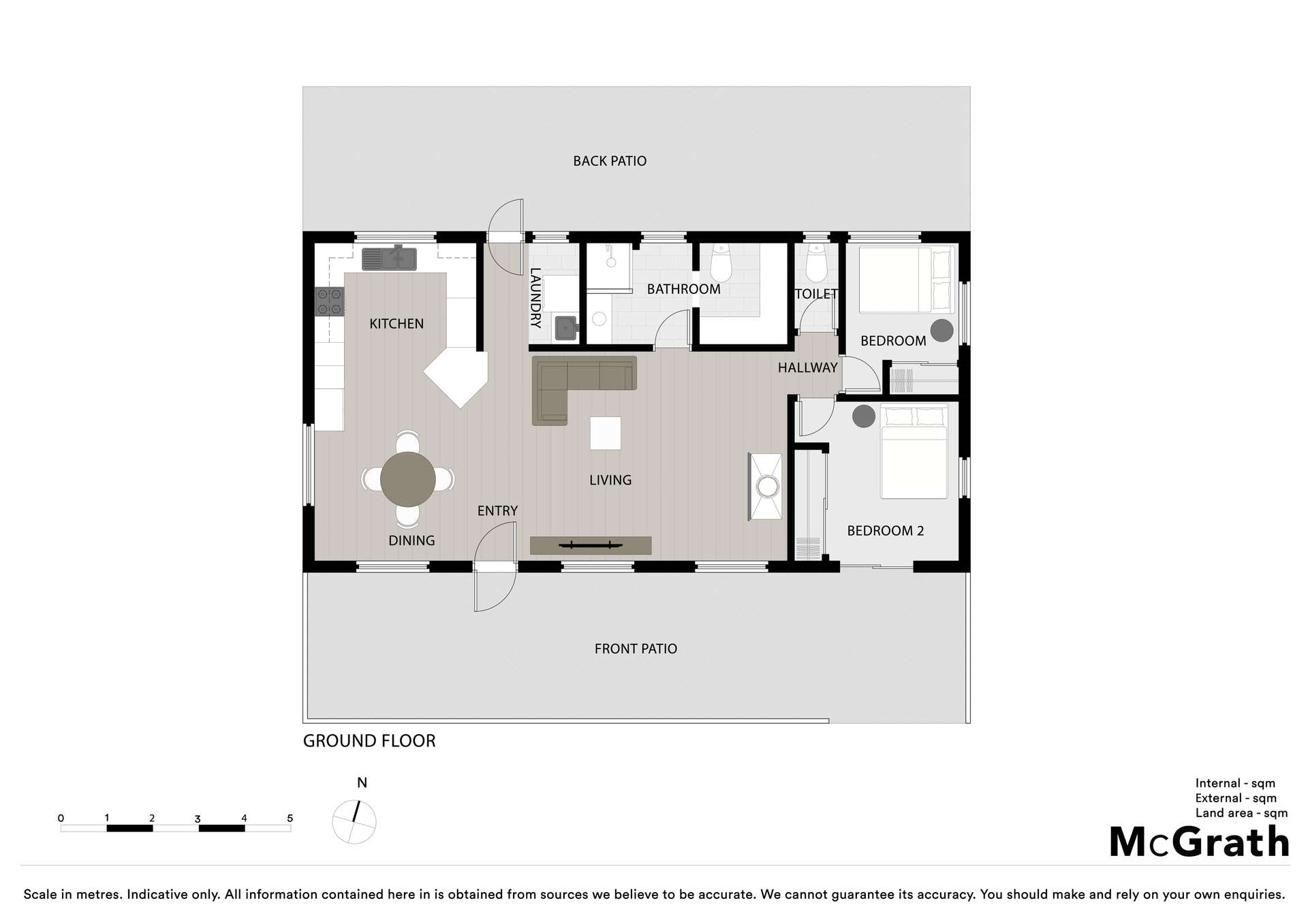 64 McGhee Crescent, Agnes Water Sold by Farmbuy.com - floorplan 1