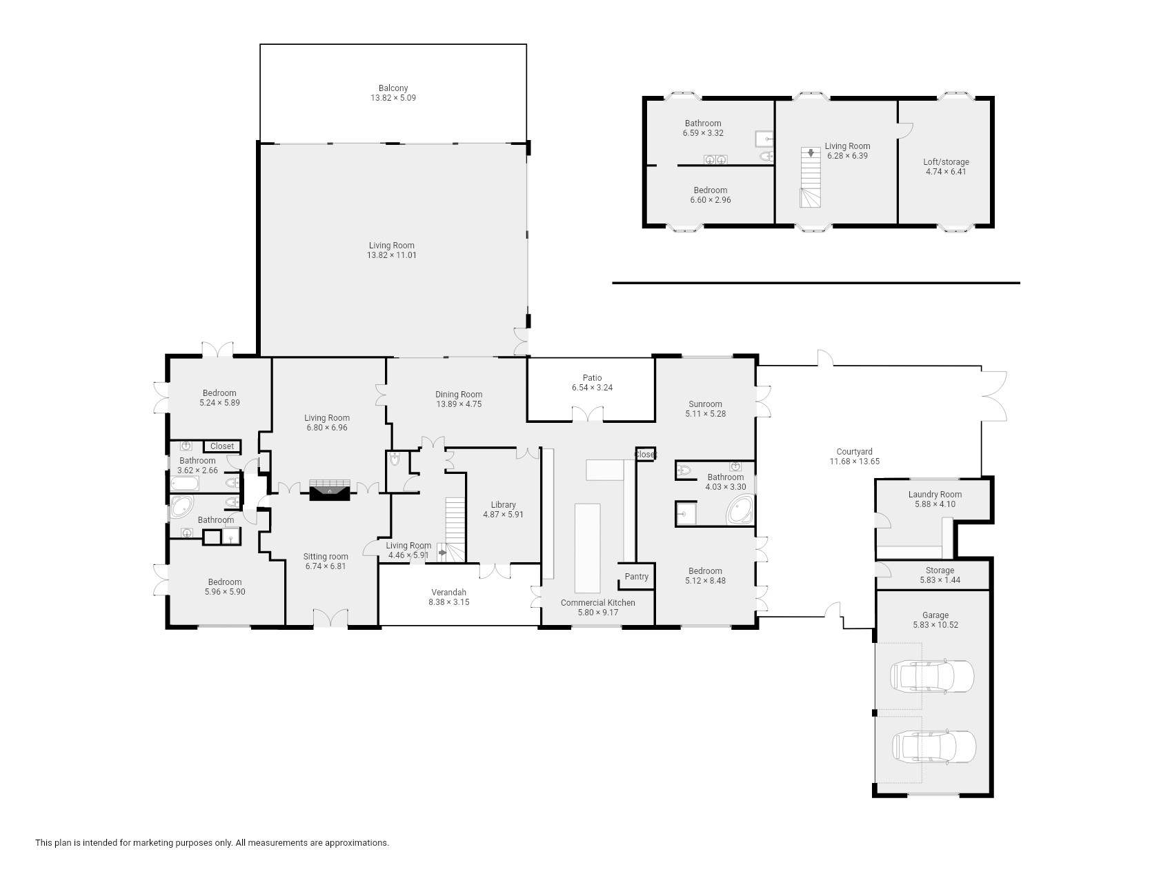 388 Candelo-Bega Road, Kanoona Sold by Farmbuy.com - floorplan 2