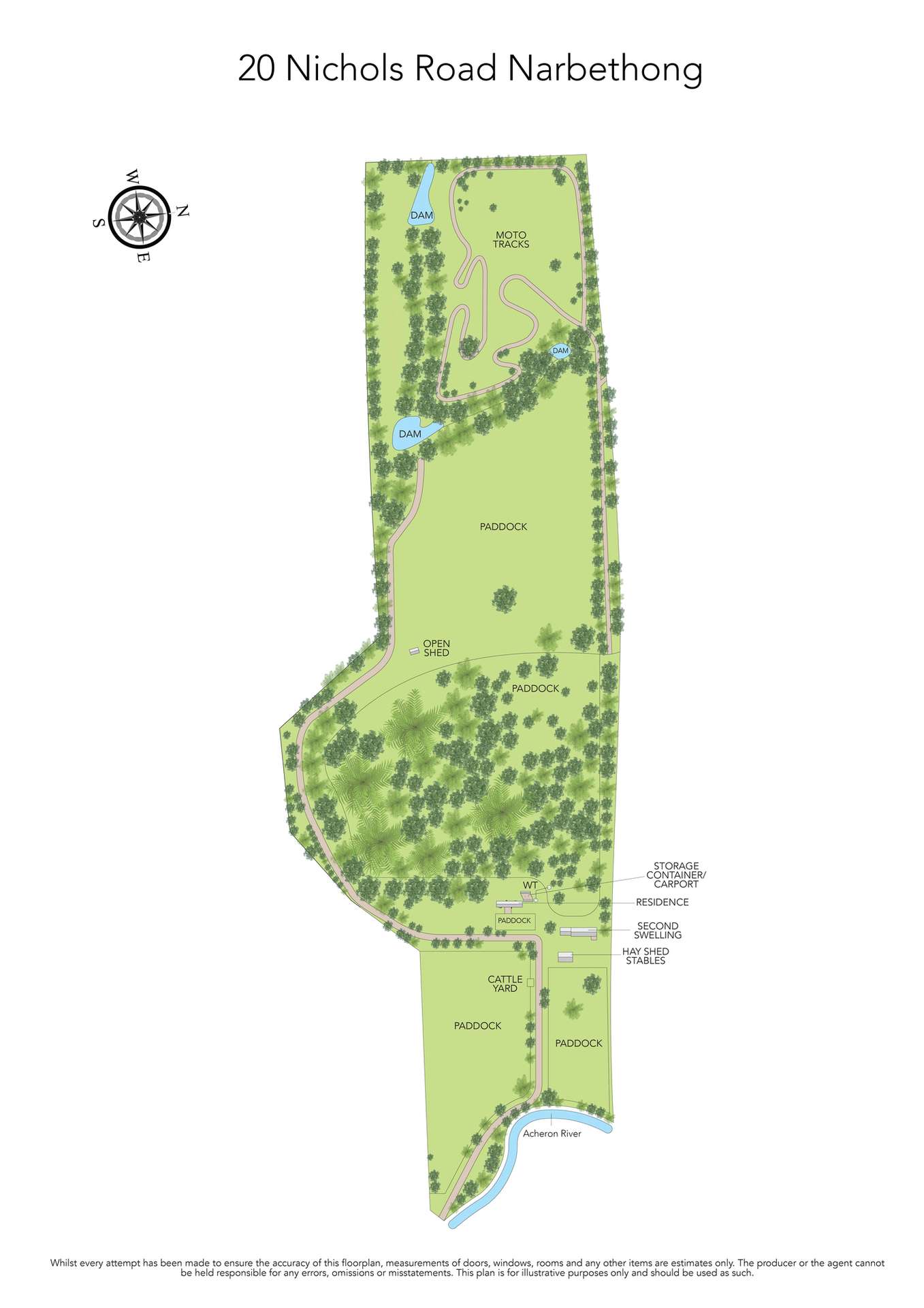 20 Nichols Road, Narbethong For Sale by Farmbuy.com - floorplan 2