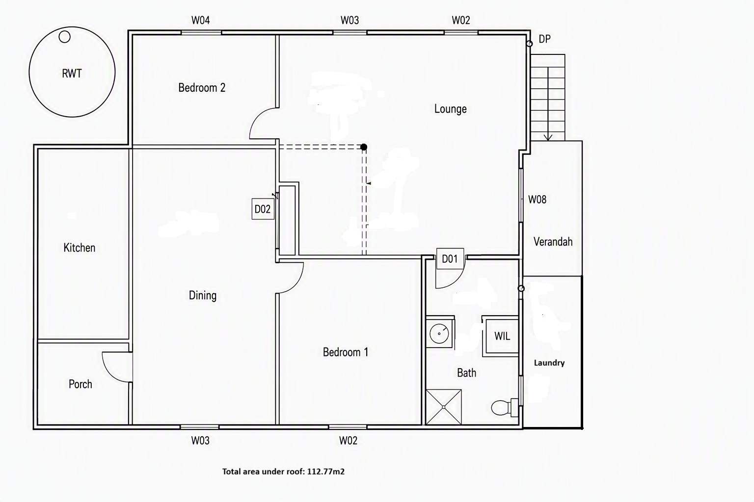1855 Nimbin Road, Coffee Camp For Sale by Farmbuy.com - floorplan 1