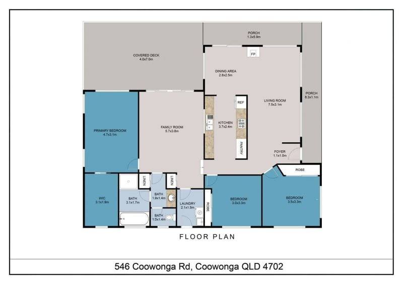 546 Coowonga Road, Coowonga For Sale by Farmbuy.com - floorplan 1