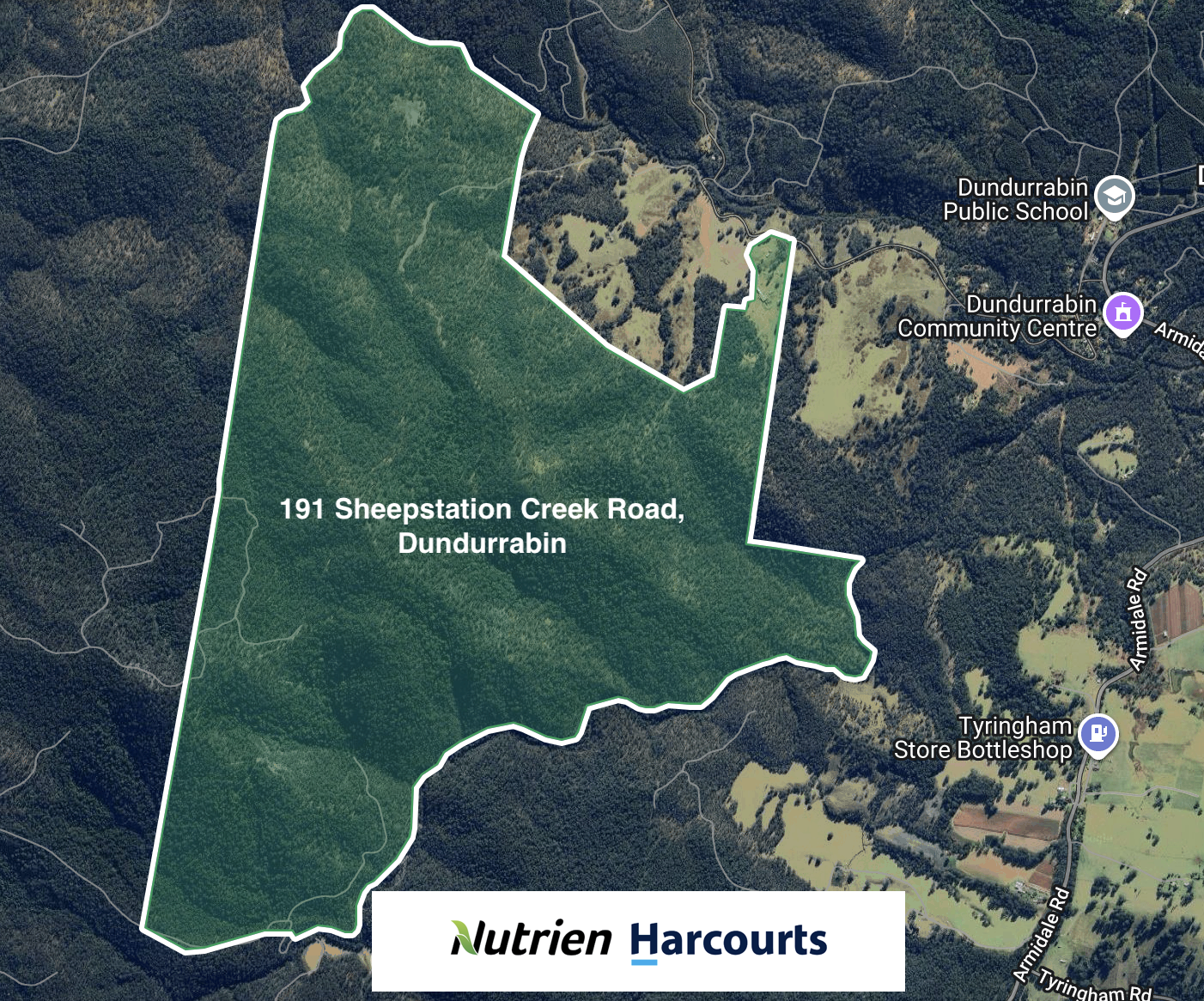 191 Sheepstation Creek Road, Dundurrabin For Sale by Farmbuy.com - floorplan 1
