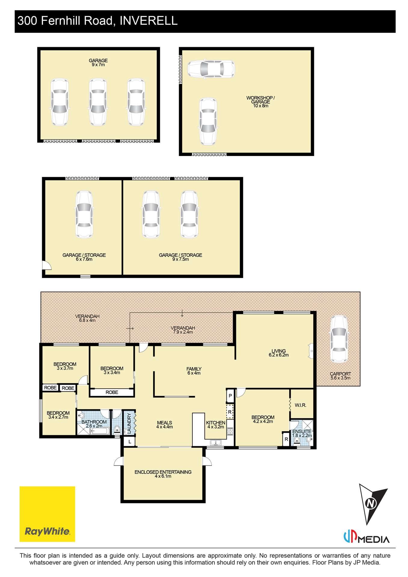 300 Fernhill Road, Inverell For Sale by Farmbuy.com - floorplan 1