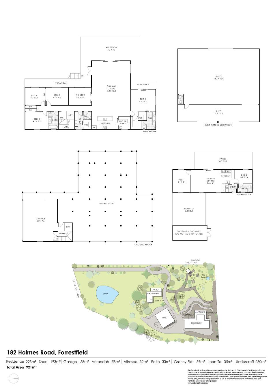 182 Holmes Road, Forrestfield For Sale by Farmbuy.com - floorplan 1