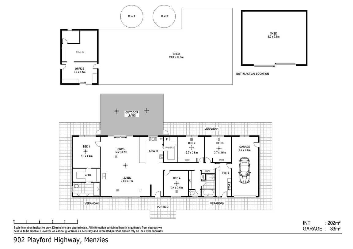 902 Playford Highway, Menzies For Sale by Farmbuy.com - floorplan 1
