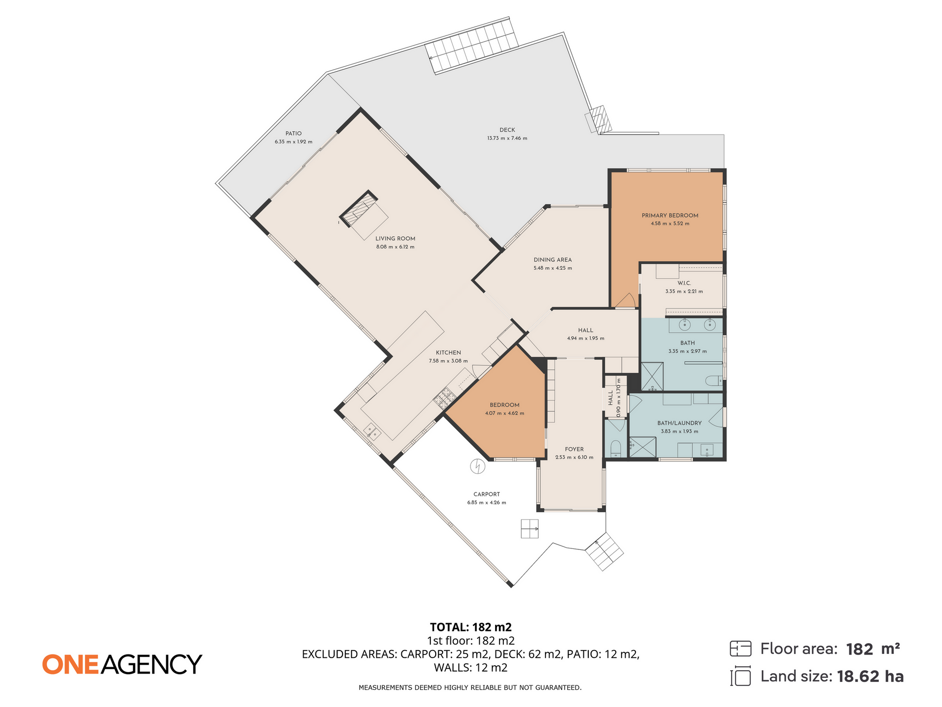 25 Coopers Road, Rocky Cape Sold by Farmbuy.com - floorplan 1