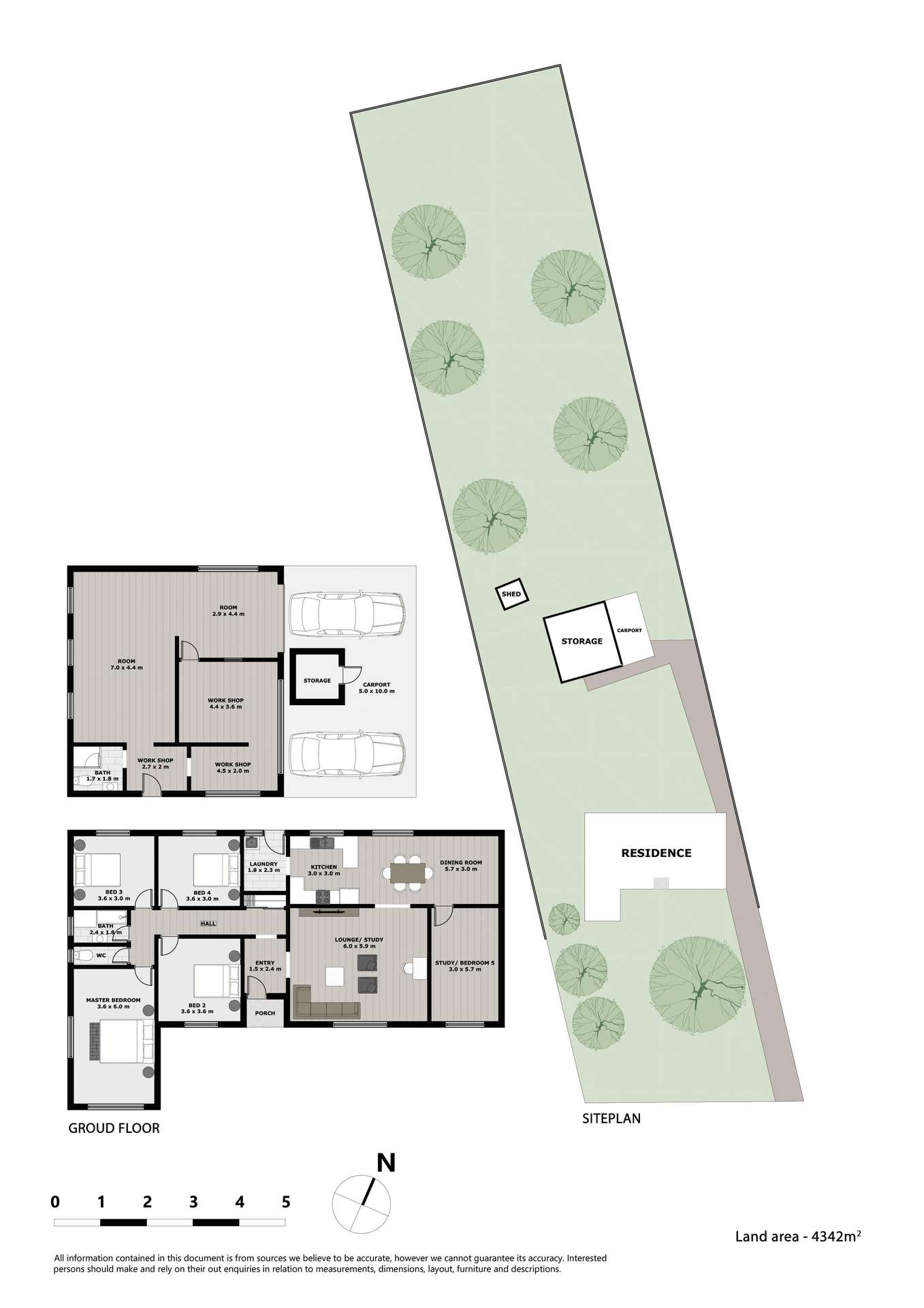 28 Ridge Street, Attunga Sold by Farmbuy.com - floorplan 2