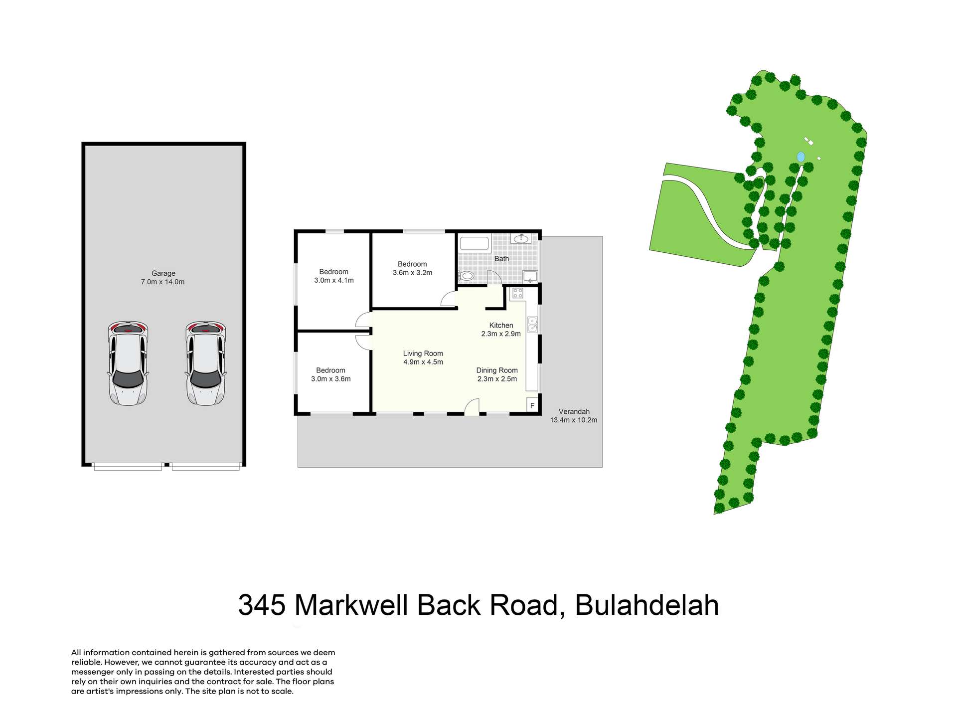 345 Markwell Back Road, Bulahdelah For Sale by Farmbuy.com - floorplan 1