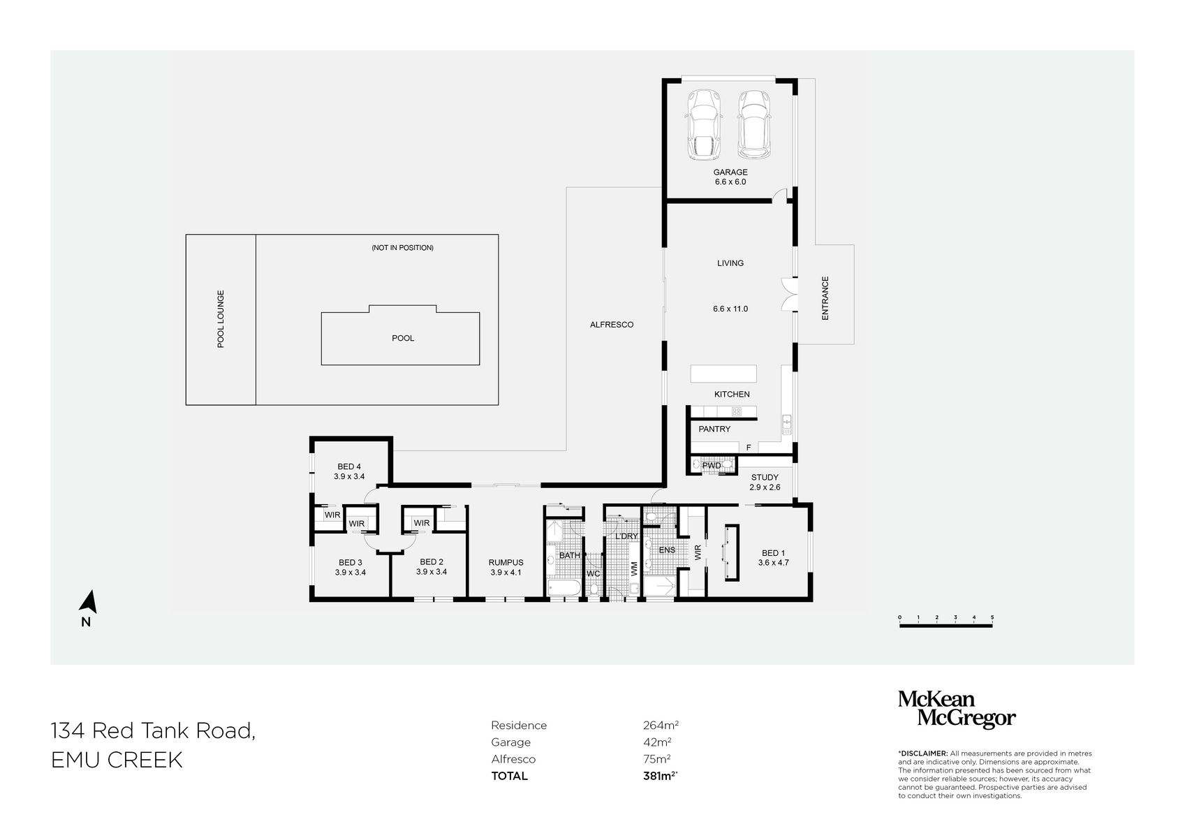 134 Red Tank Road, Emu Creek For Sale by Farmbuy.com - floorplan 1