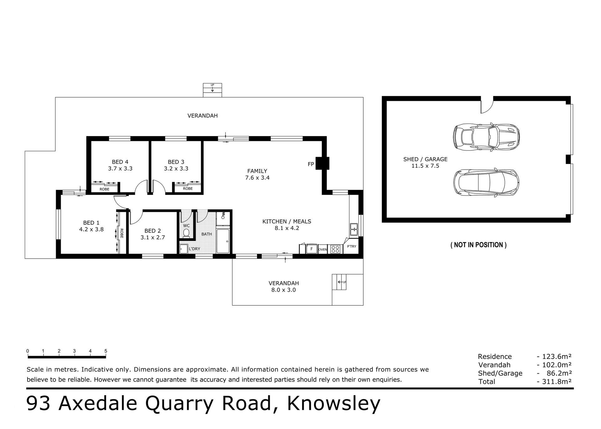 93 Axedale Quarry Road, Axedale For Sale by Farmbuy.com - floorplan 1