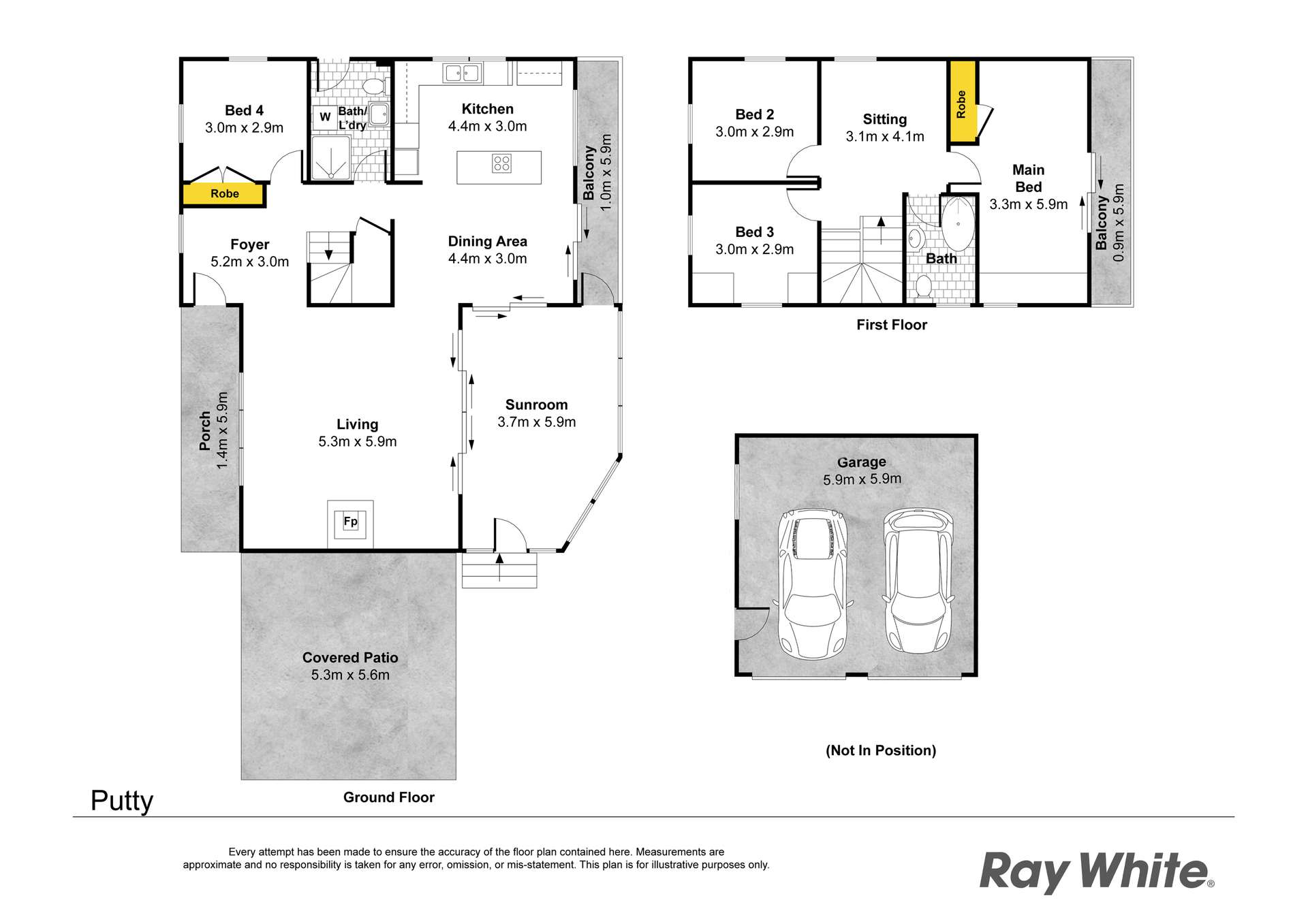 190 Burnt Arm Road, Putty For Sale by Farmbuy.com - floorplan 1