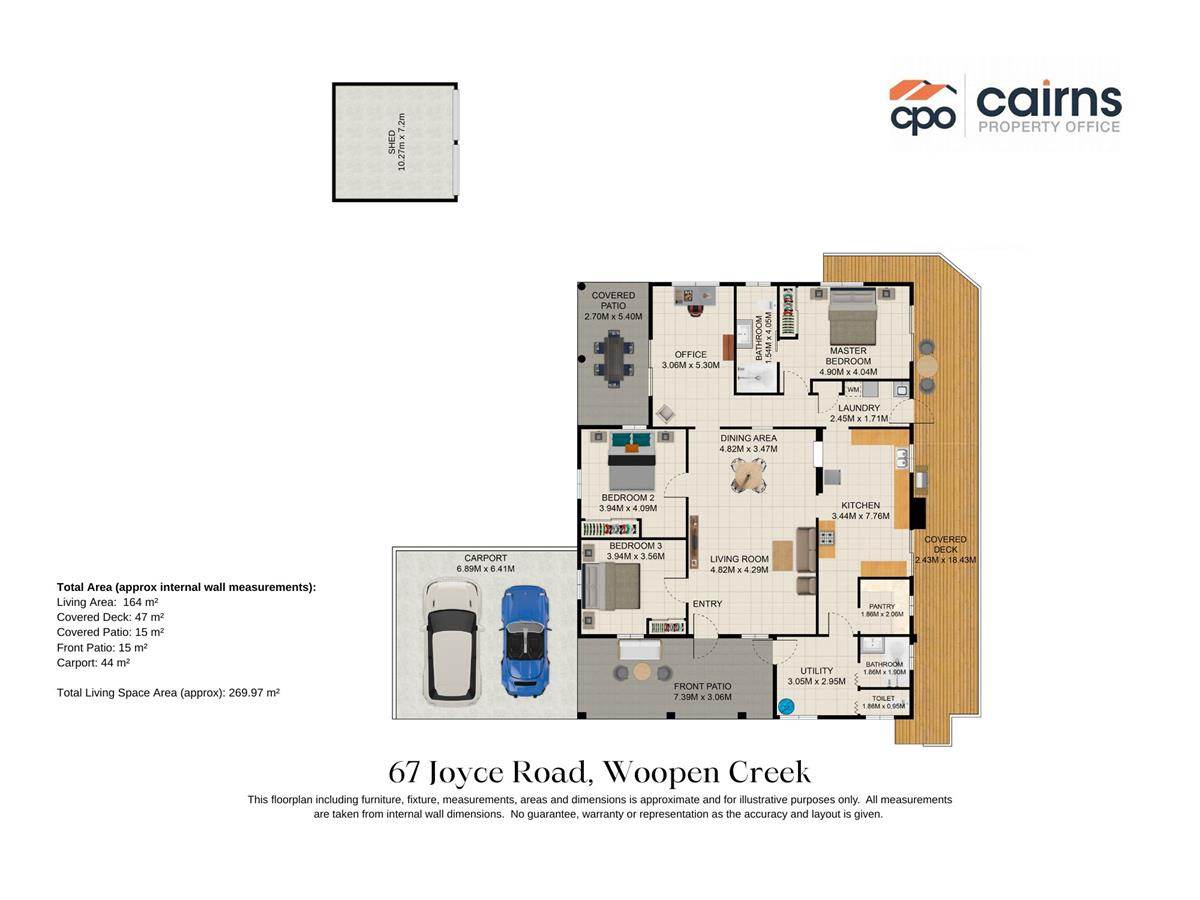 67 Joyce Road, Woopen Creek For Sale by Farmbuy.com - floorplan 1