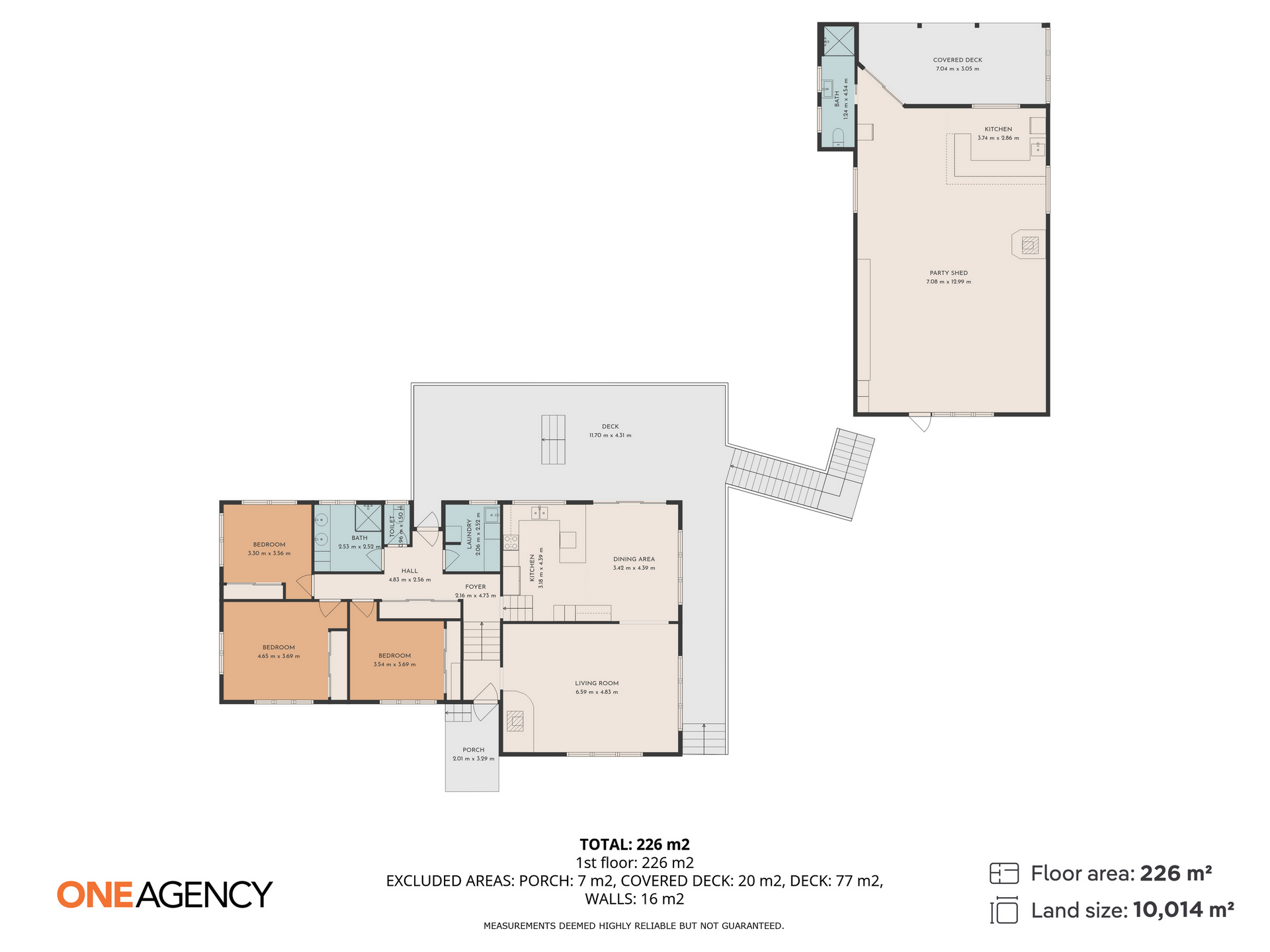64 Linton Avenue, Heybridge Sold by Farmbuy.com - floorplan 1