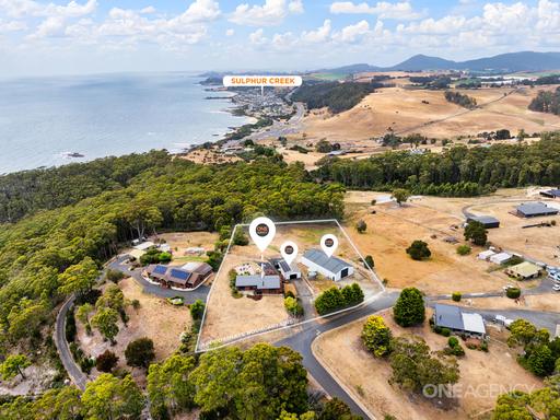 Farm Sold - TAS - Heybridge - 7316 - Coastal Home With Party Shed + HUGE 24m x 12m Shed! 
