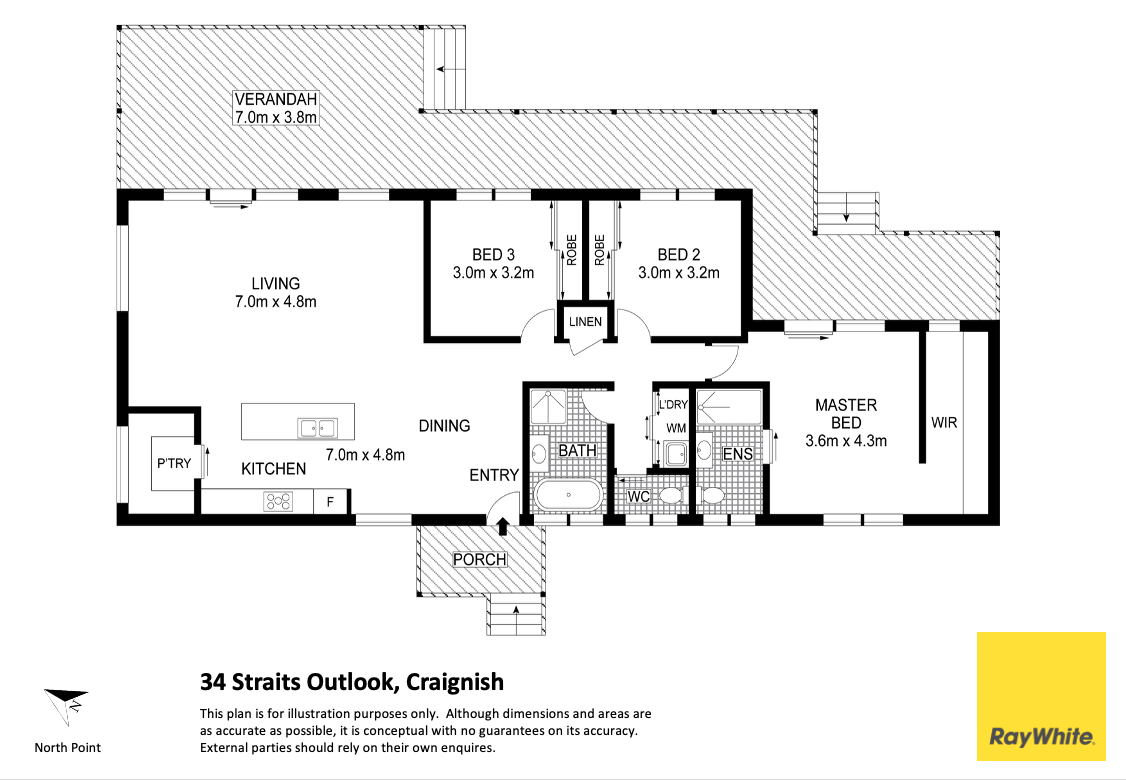 34 Straits Outlook, Craignish For Sale by Farmbuy.com - floorplan 1