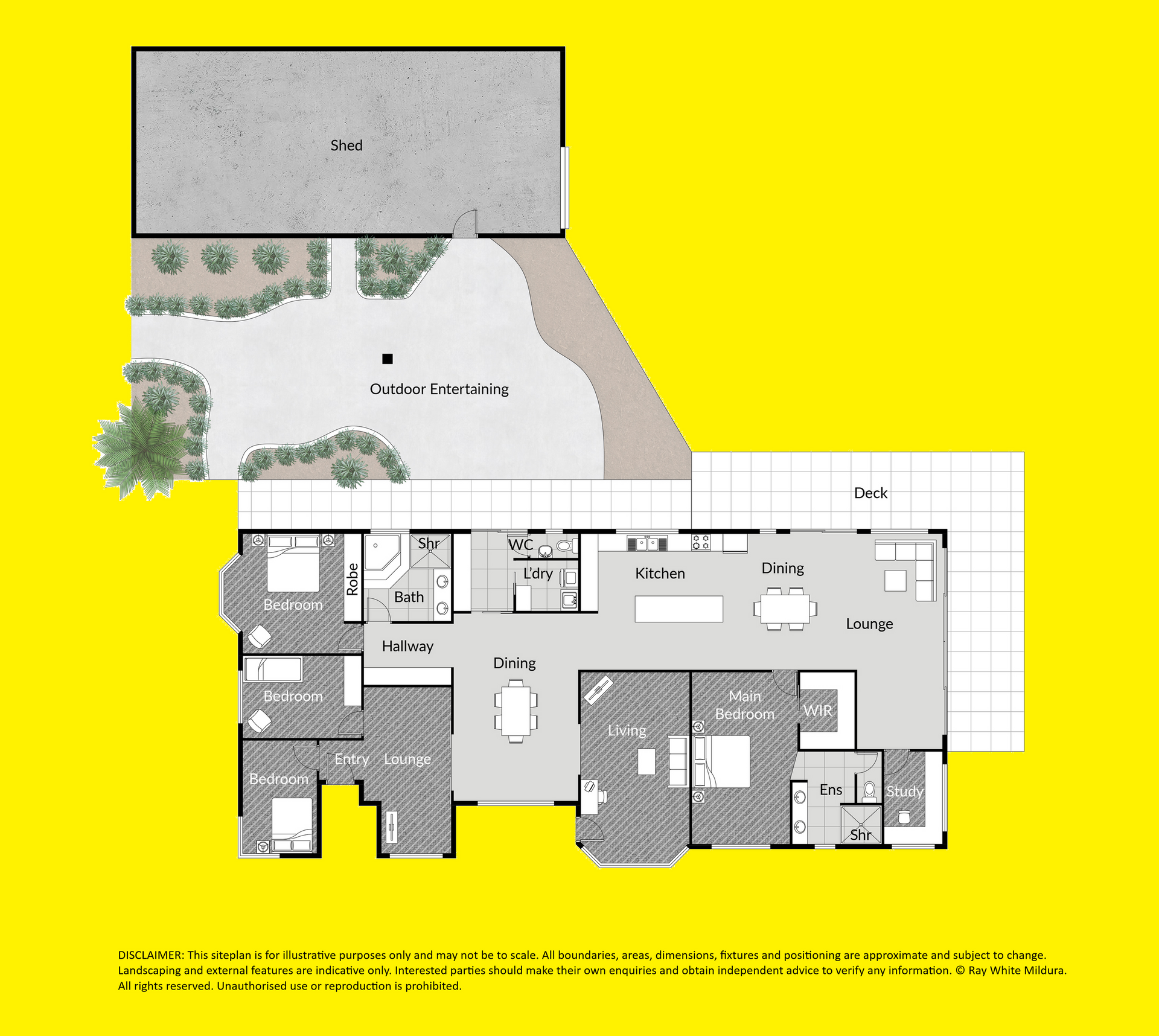 62 Sculthorpe Road, Nangiloc For Sale by Farmbuy.com - floorplan 1