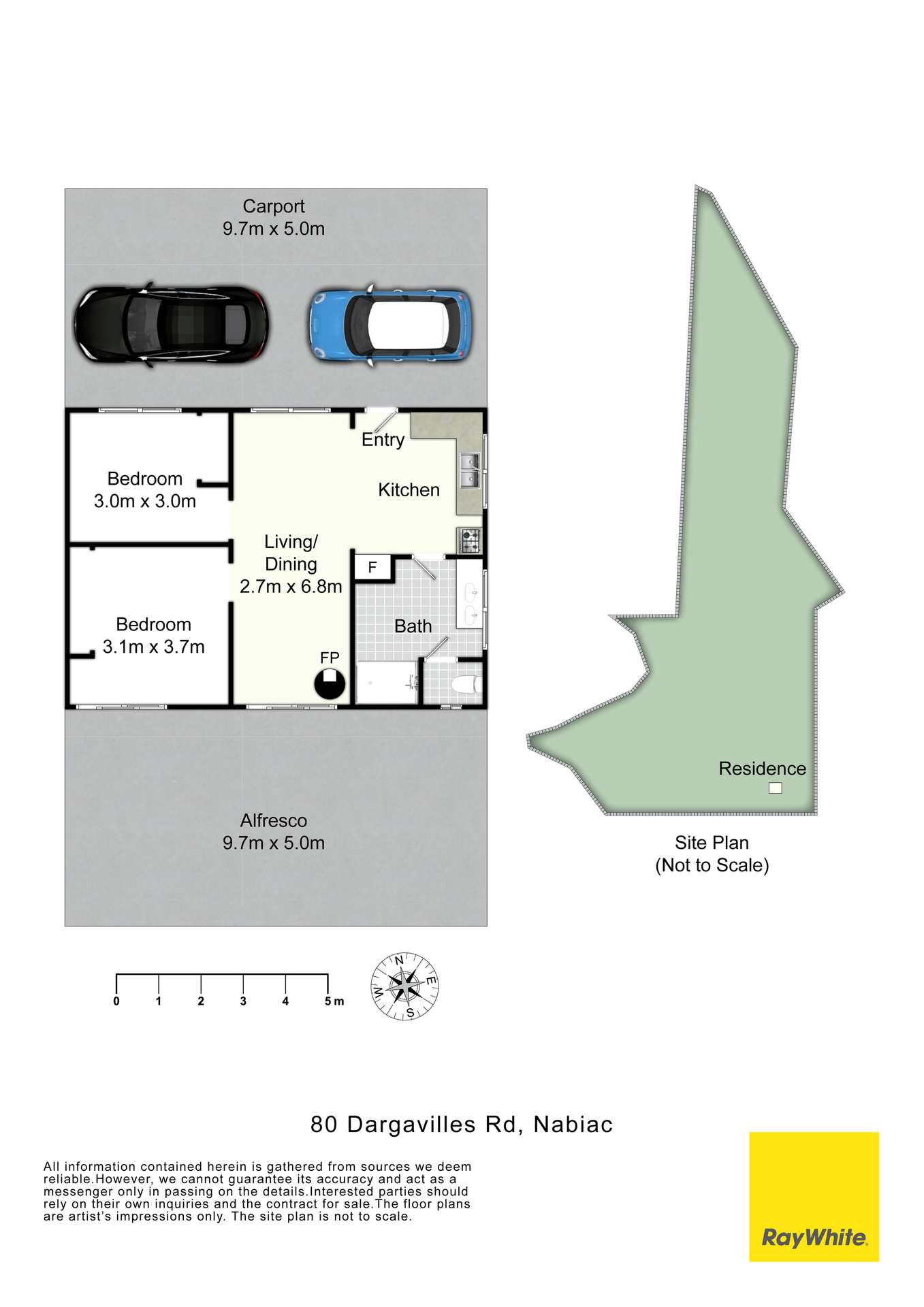 80 Dargavilles Road, Nabiac Sold by Farmbuy.com - floorplan 1